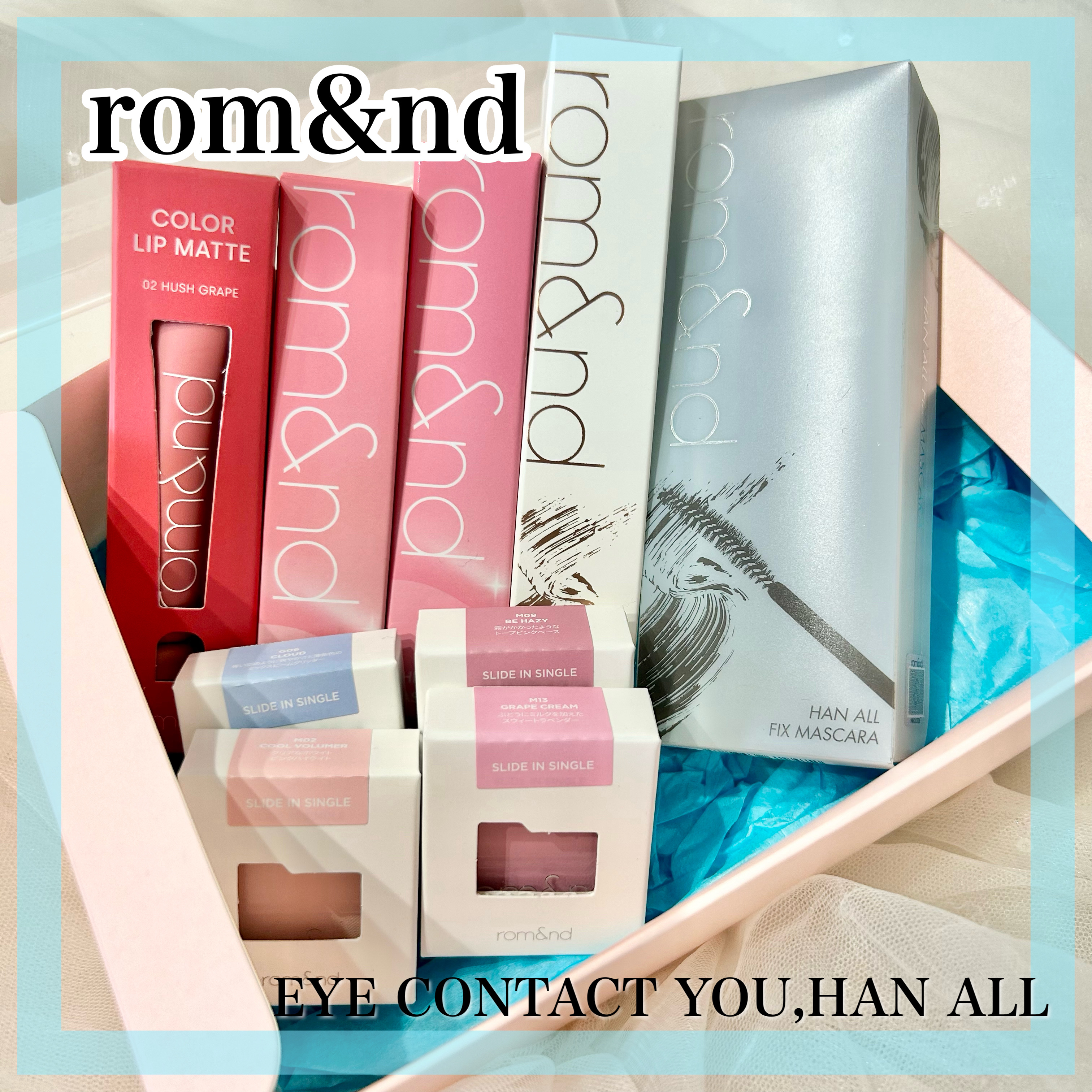 ハンオールブロウカラ/rom&nd/眉マスカラを使ったクチコミ（1枚目）