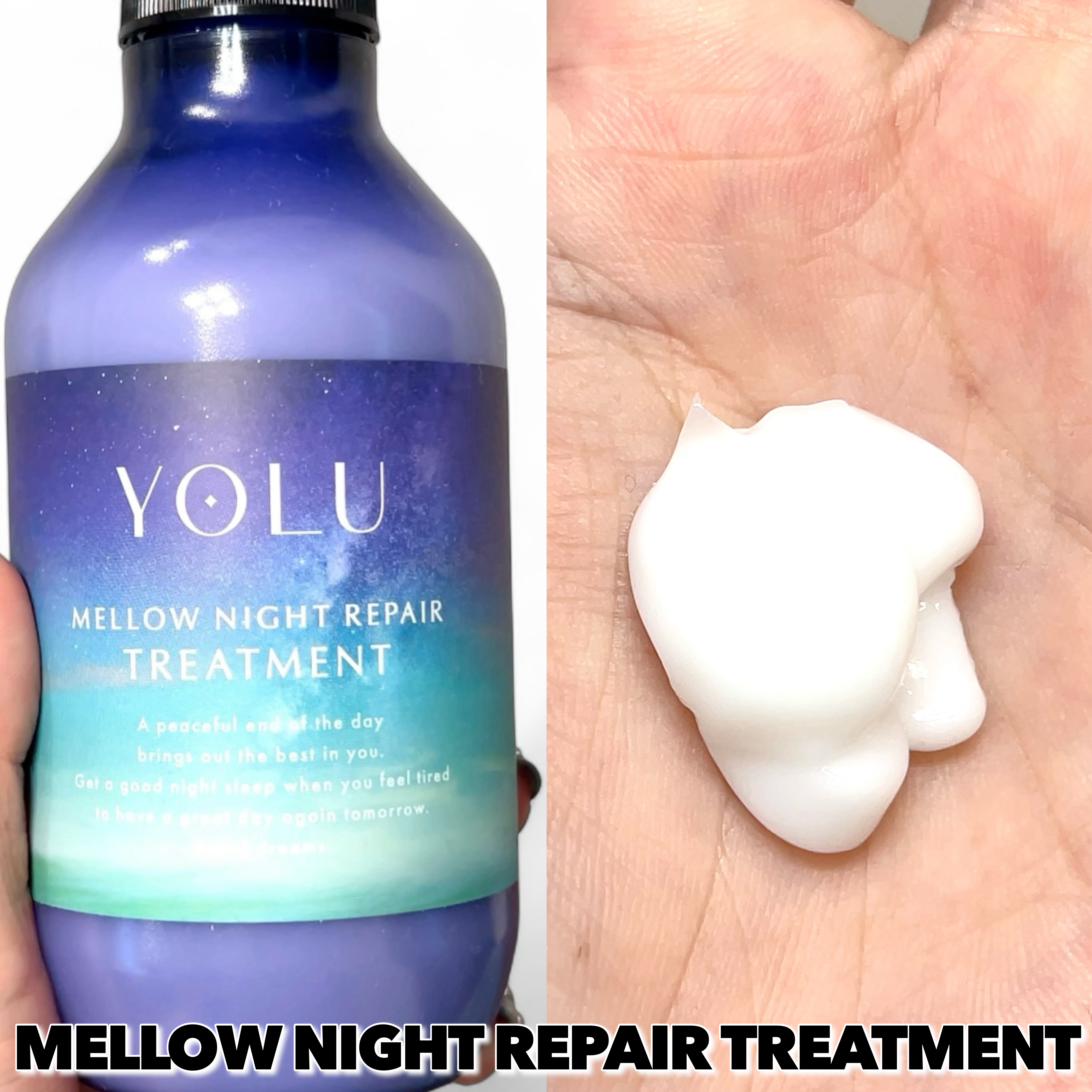 ヨル　メロウナイトリペアシャンプー/トリートメント/YOLU/市販シャンプーを使ったクチコミ（3枚目）