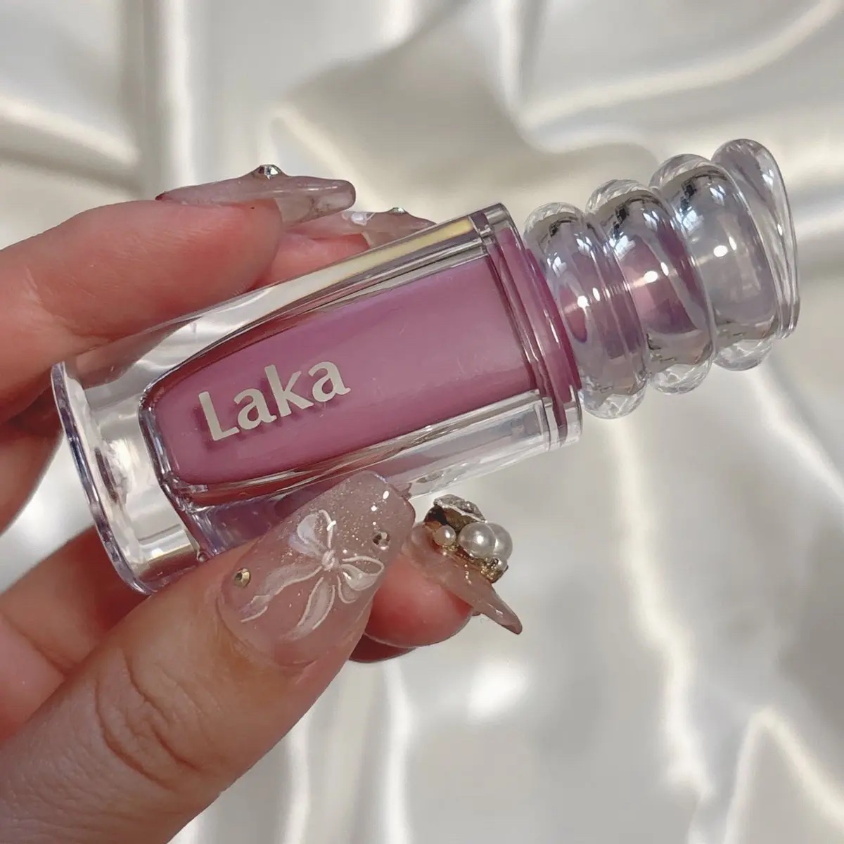 ラカ　マキシグレイヤーティント ＃609　クラッシー/Laka/リップティントを使ったクチコミ（1枚目）