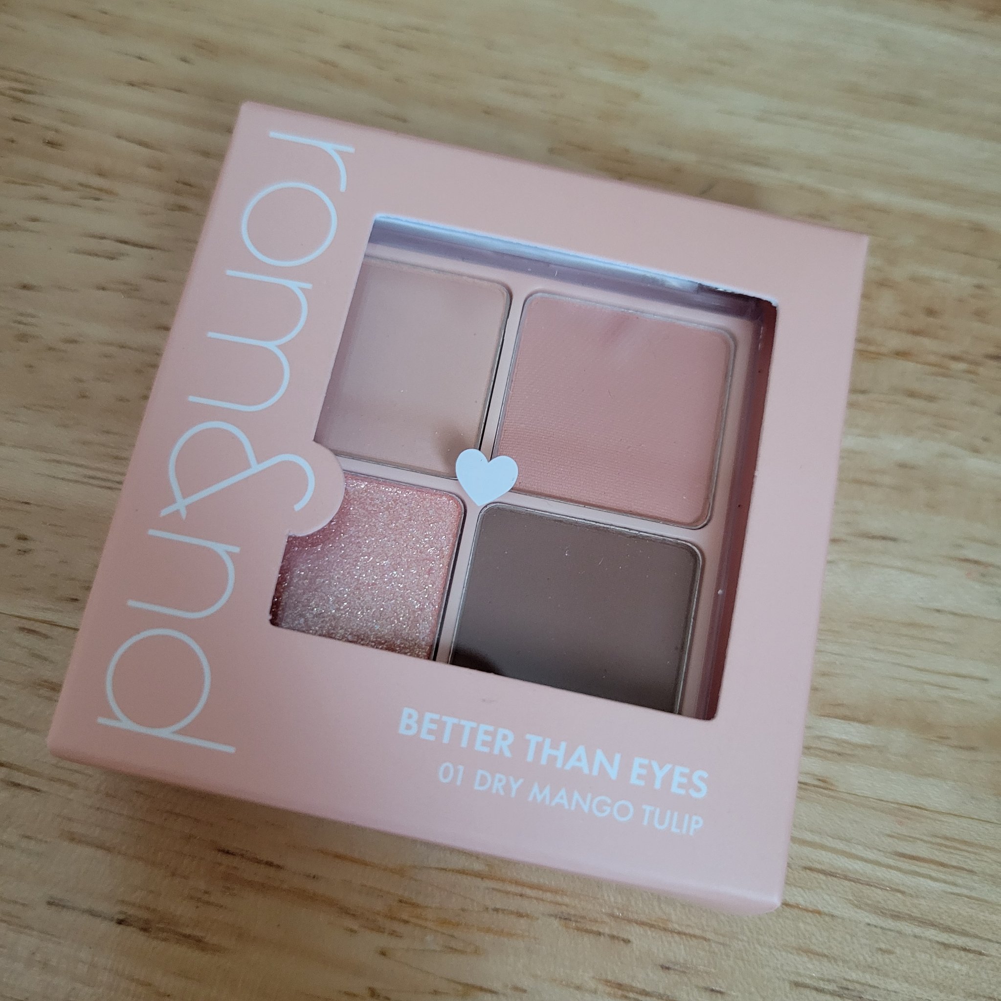 ベターザンアイズ/rom&amp;nd/アイシャドウパレットを使ったクチコミ（1枚目）