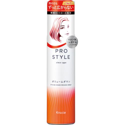 プロスタイル ボリュームダウン 泡スプレー フルーティフローラルの香り