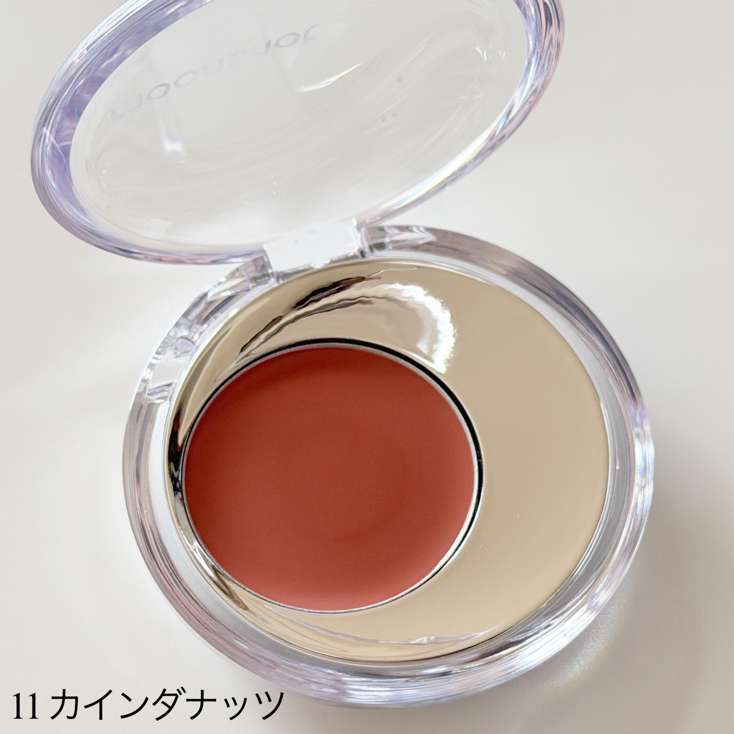 メルティングムードリップ&チーク/moonshot/ジェル・クリームチークを使ったクチコミ（3枚目）