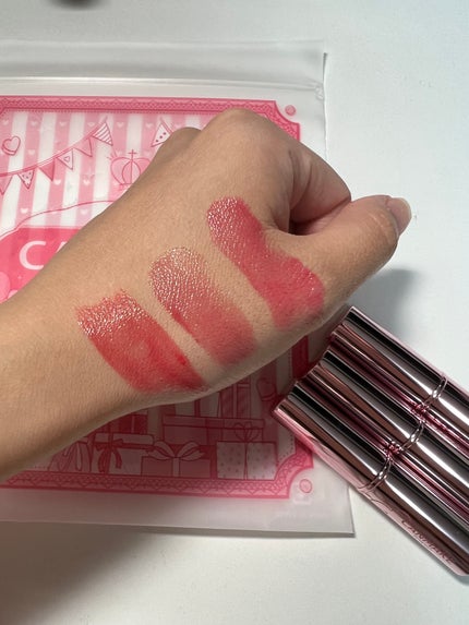 ラスターヴェールルージュ/キャンメイク/口紅を使ったクチコミ(2枚目)