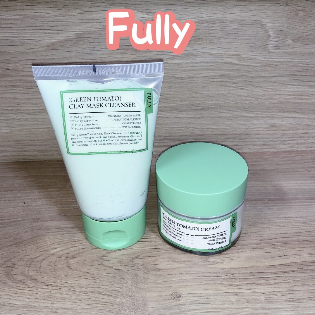 グリーントマトクレイマスククレンザー/FULLY/洗い流すパック・マスクを使ったクチコミ（1枚目）