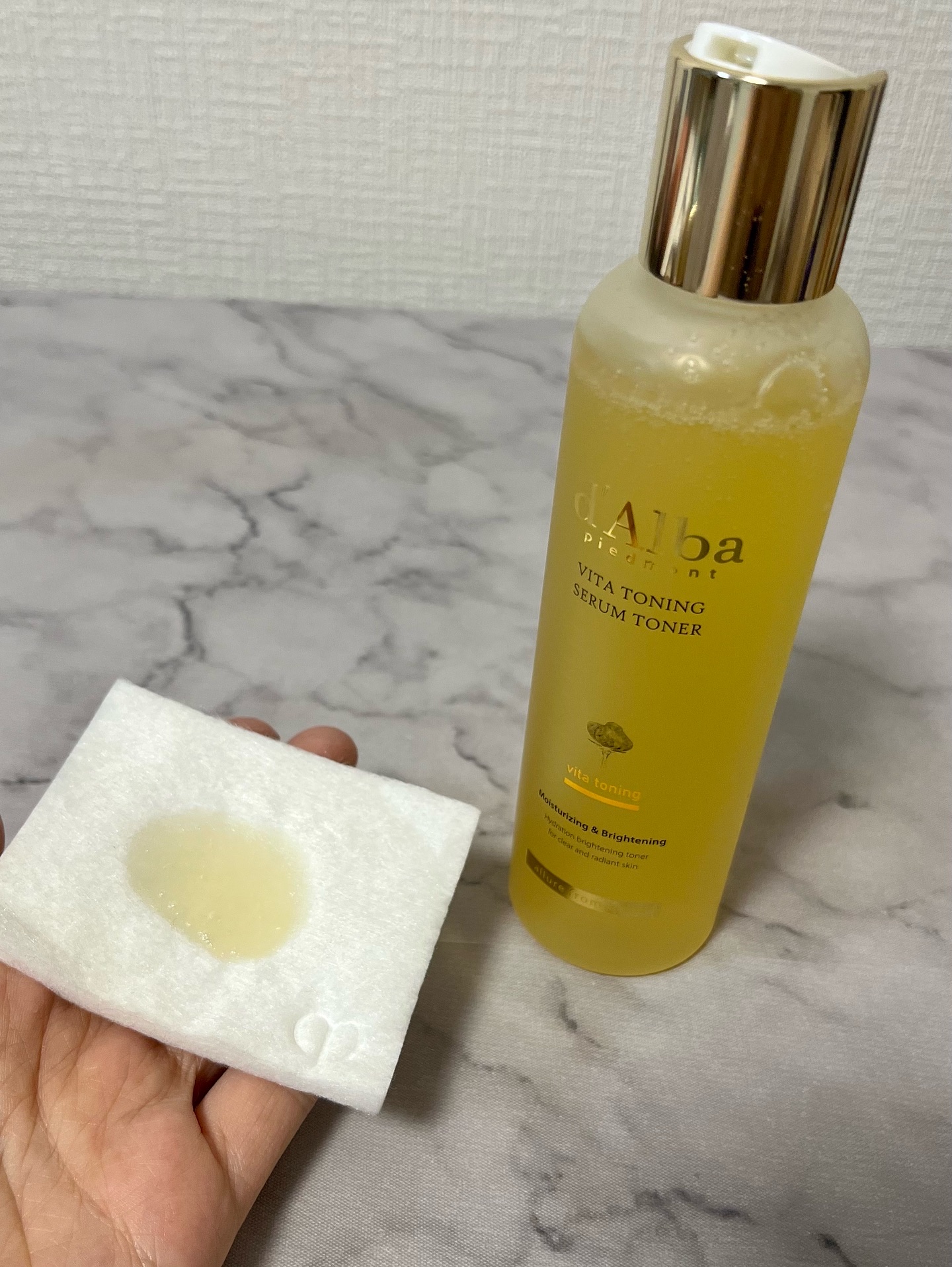 ビタトーニングセラムトナー/ダルバ/化粧水を使ったクチコミ（2枚目）