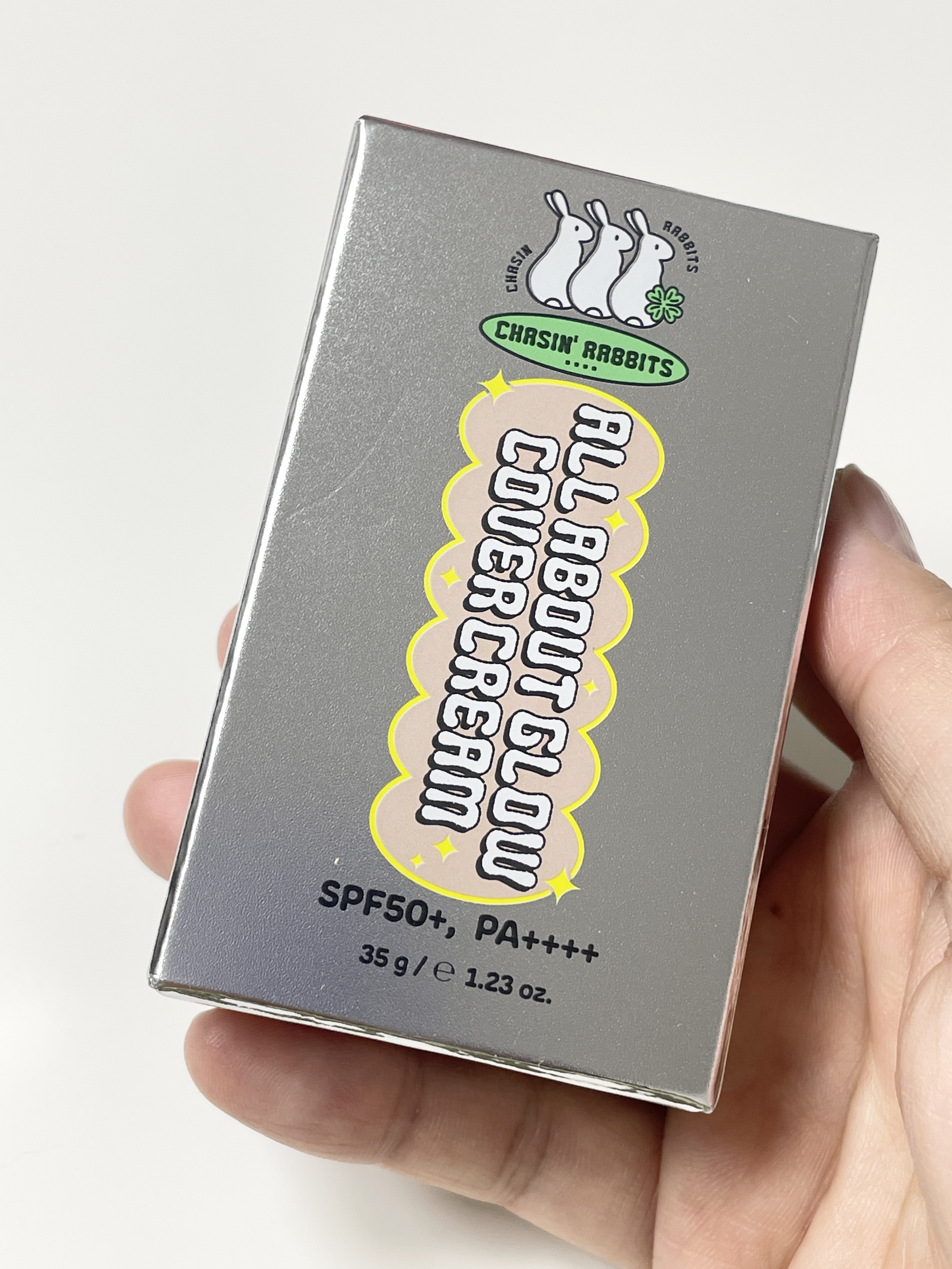 オールアバウトグロウカバークリーム/CHASIN'RABBITS/日焼け止めクリームを使ったクチコミ（1枚目）