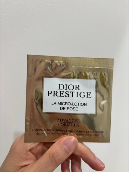 プレステージ ローション ド ローズ/Dior/化粧水を使ったクチコミ(2枚目)