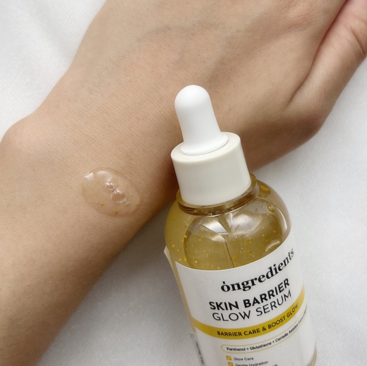 オングリディエンツ スキンバリアグローセラム/Ongredients/美容液を使ったクチコミ(2枚目)