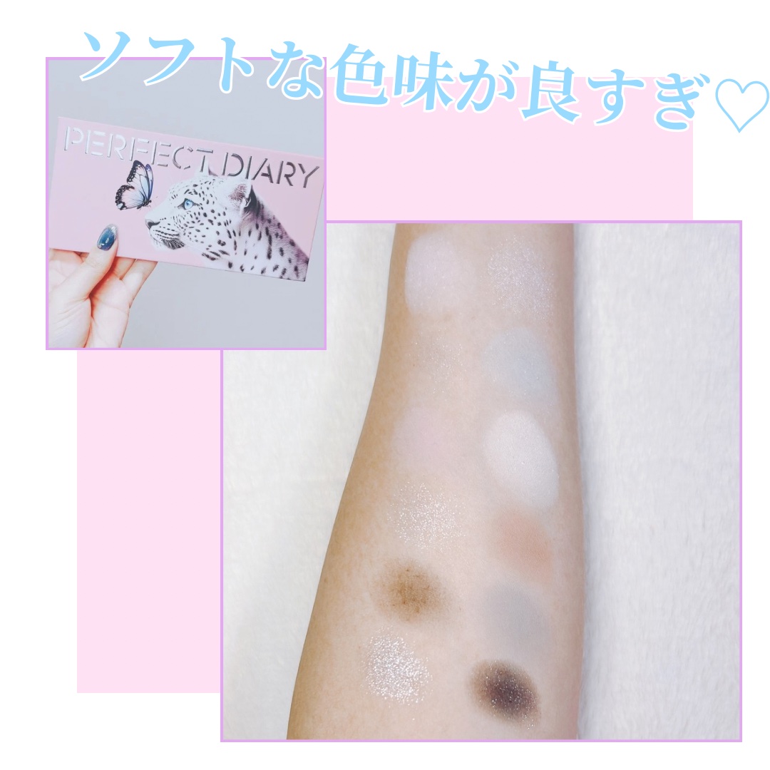 エクスプローラ12色 動物アイシャドウパレット/PERFECT DIARY/アイシャドウパレットを使ったクチコミ（2枚目）