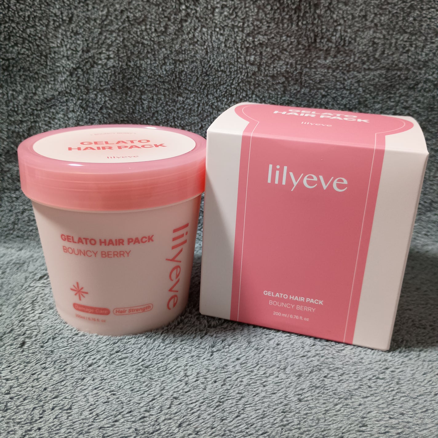 リペアターンジェラートヘアパック バウンシーベリー/リリーイブ/洗い流すヘアトリートメントを使ったクチコミ(1枚目)
