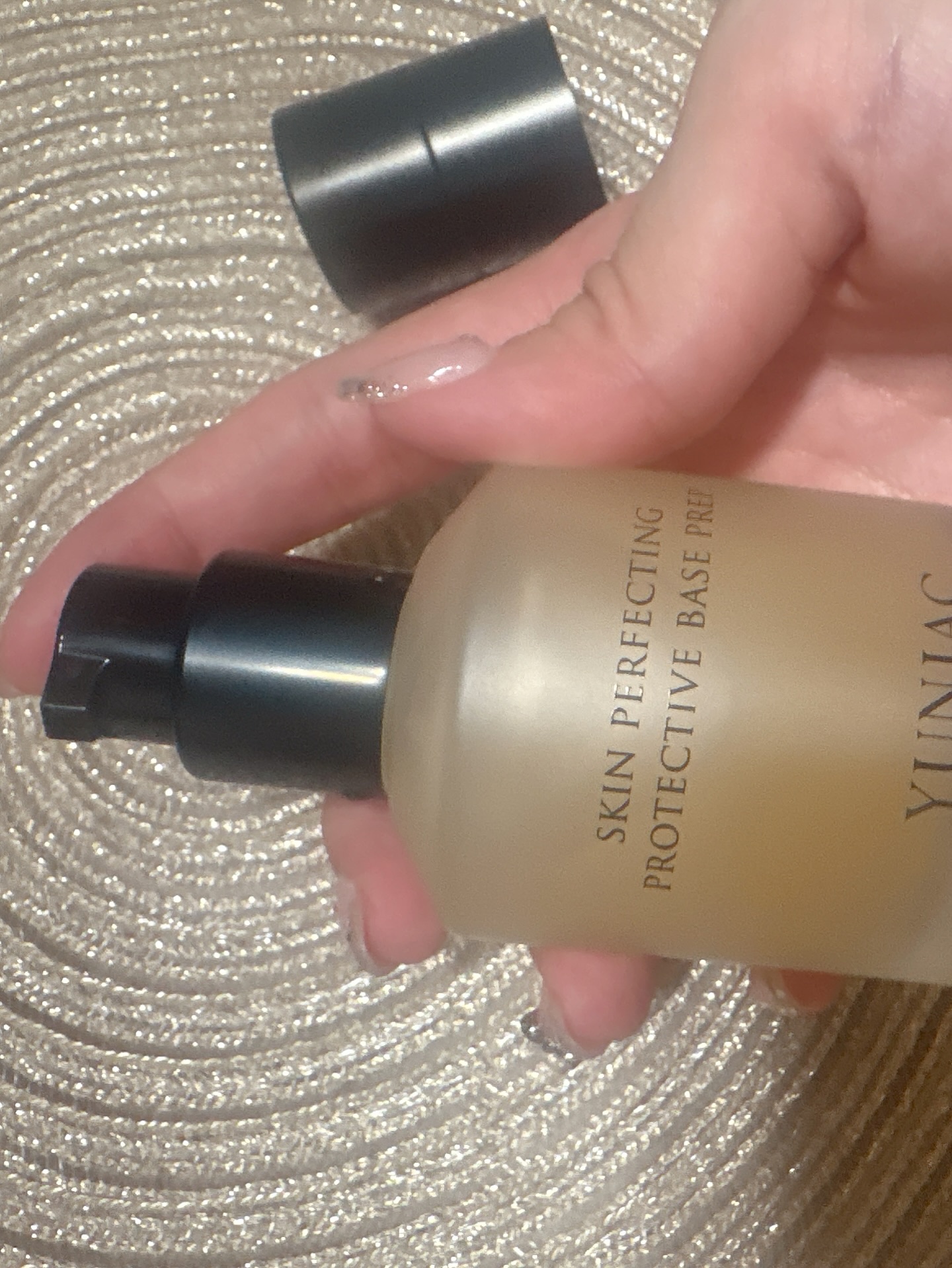 スキン パーフェクティング プロテクティブ ベース プレップ/YUNJAC/化粧下地を使ったクチコミ（3枚目）