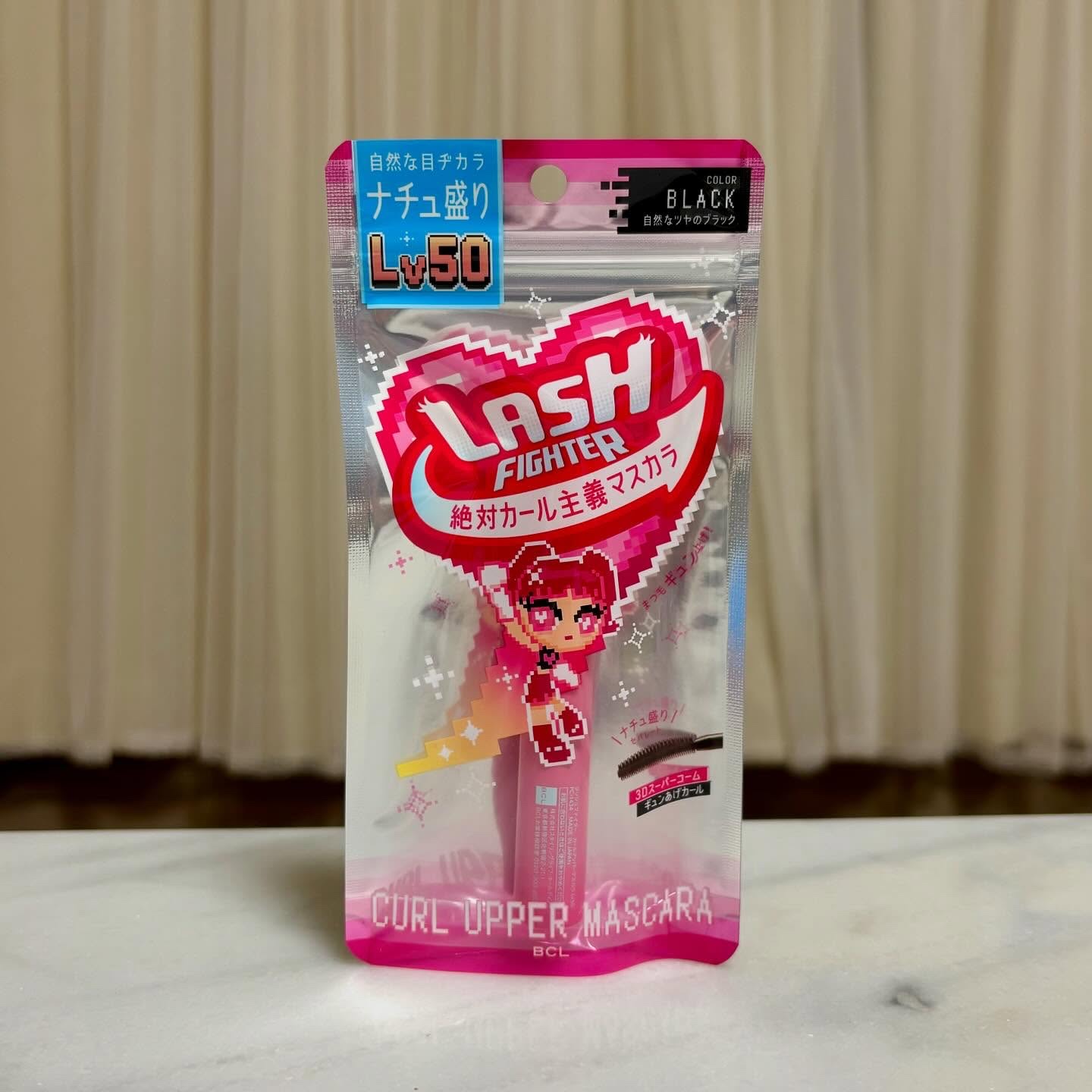ラッシュファイター　カールアッパーマスカラ　Lv50/ラッシュファイター/マスカラを使ったクチコミ（1枚目）