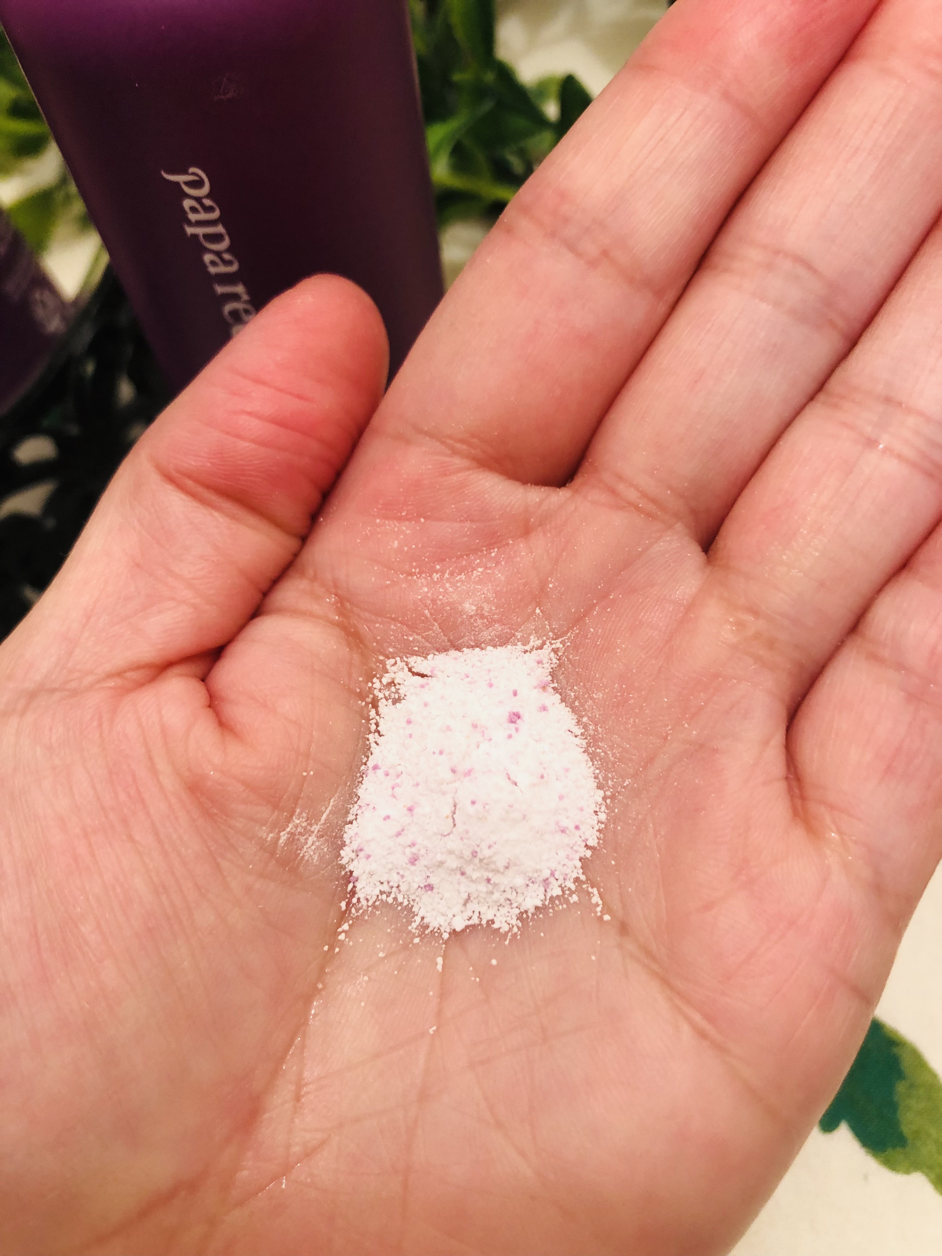 ナスクリアリング酵素洗顔パウダー/PAPA RECIPE/洗顔パウダーを使ったクチコミ（3枚目）