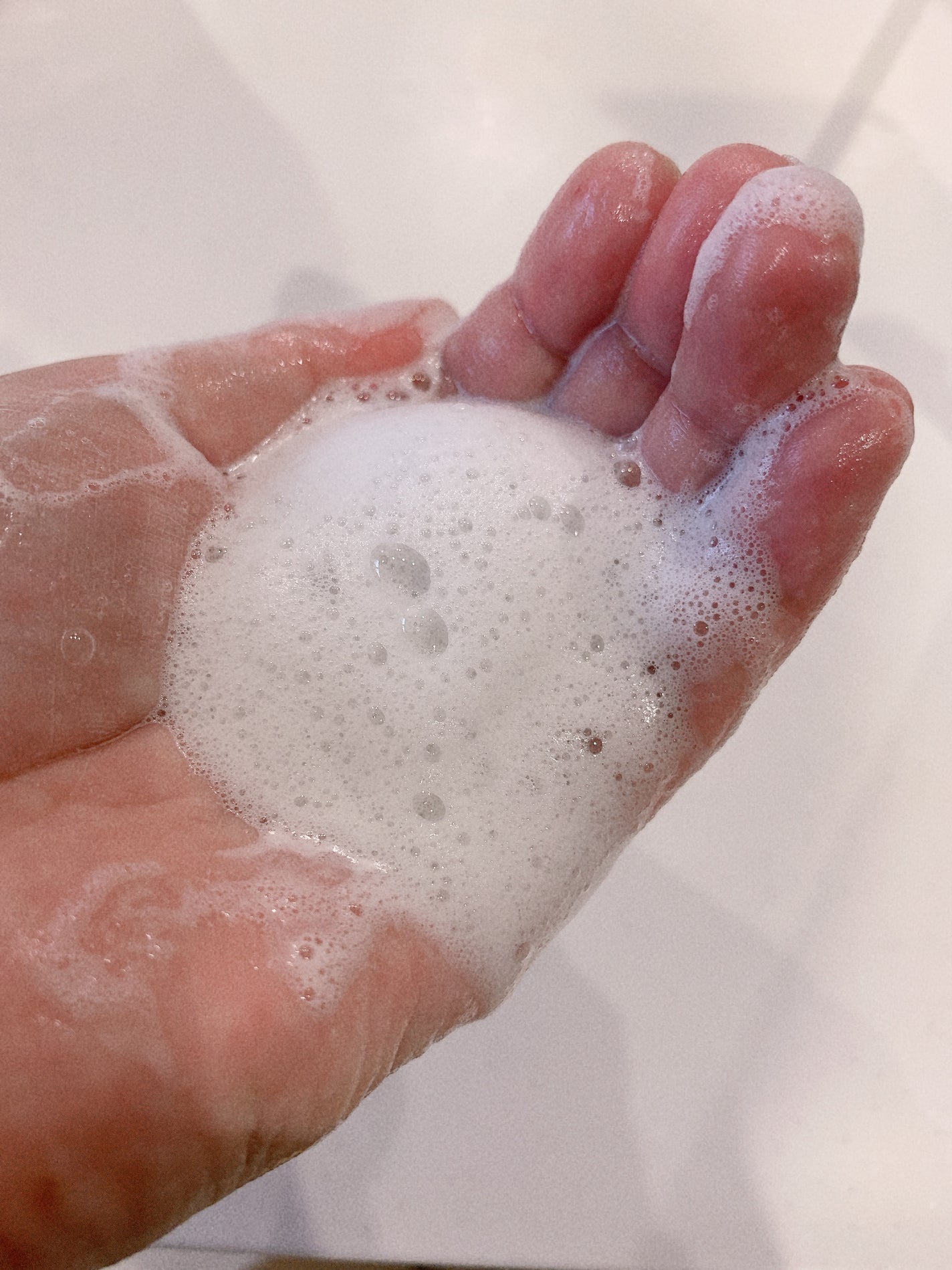 ポアクリア スクラブ ウォッシュ/ONE BY KOSE/洗顔フォームを使ったクチコミ(5枚目)