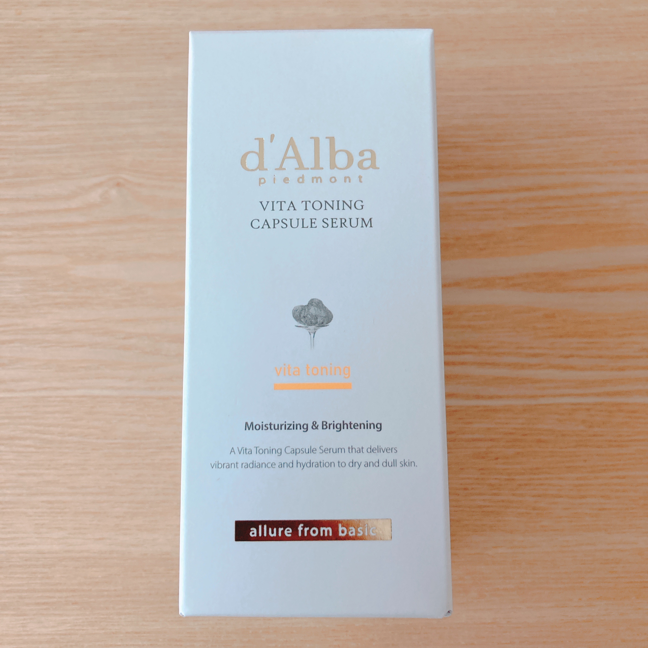 ビタトーニングカプセルセラム/ダルバ/美容液を使ったクチコミ（3枚目）