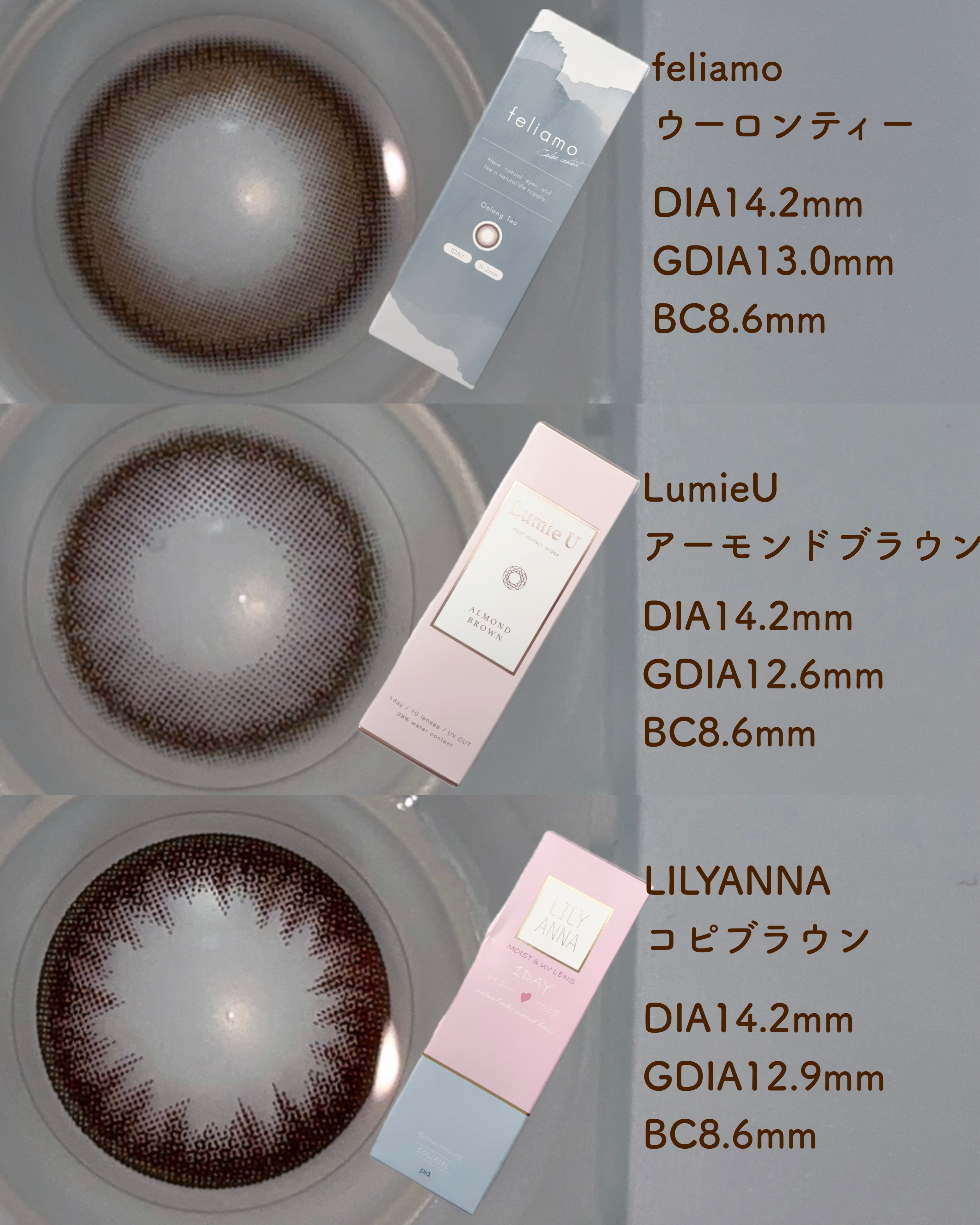 LILY ANNA/LILY ANNA/カラーコンタクトレンズを使ったクチコミ（2枚目）