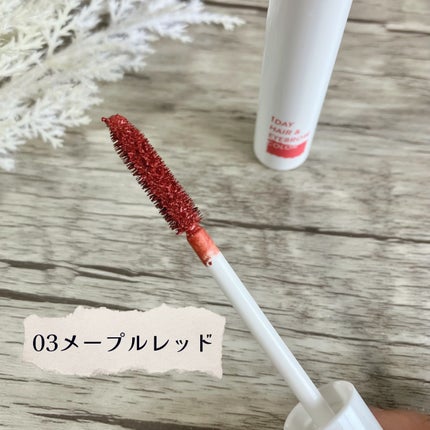 1dayヘア&アイブロウカラー/フレンド株式会社/眉マスカラを使ったクチコミ(5枚目)