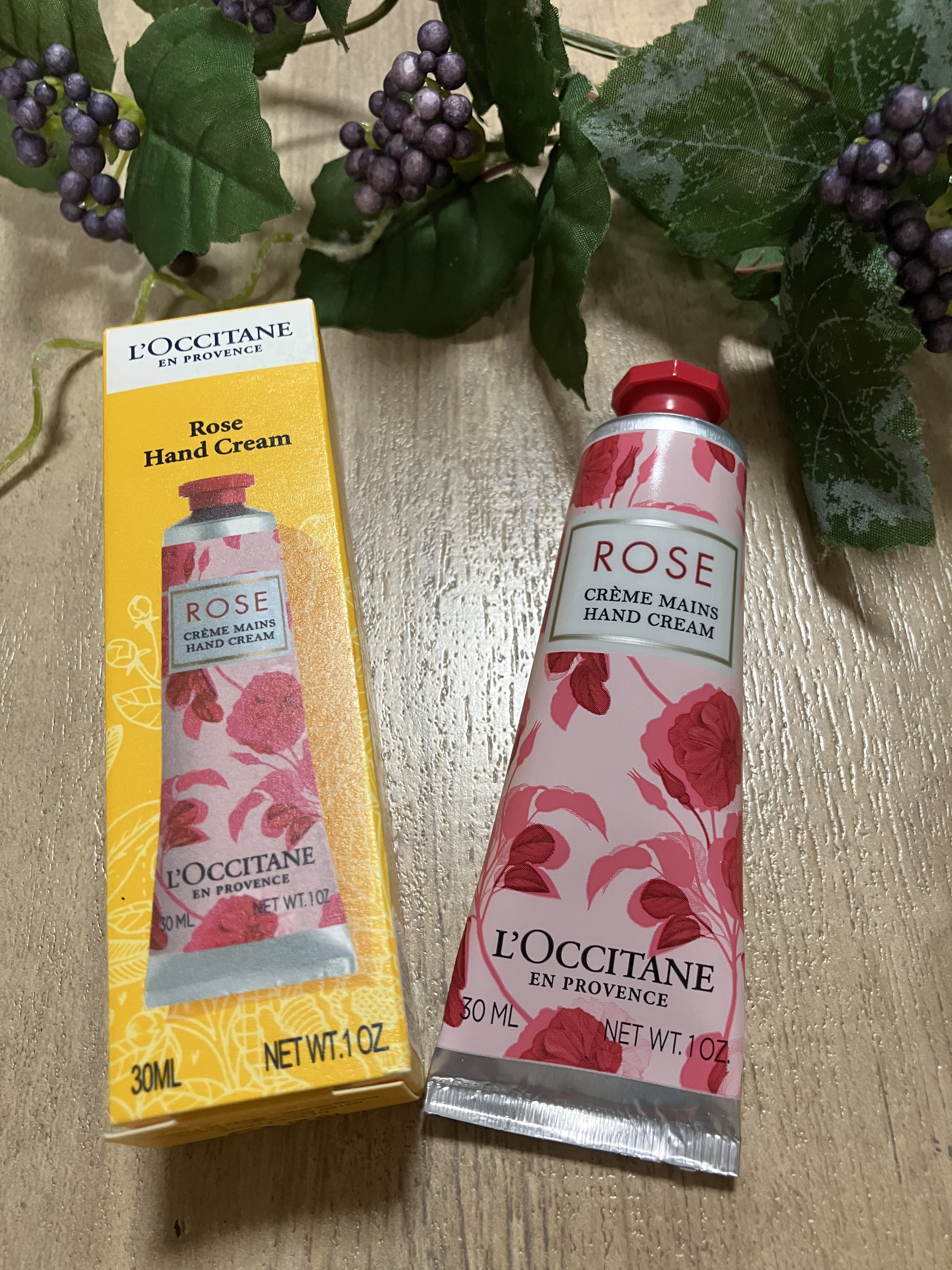 ローズ ハンドクリーム/L'OCCITANE/ハンドクリームを使ったクチコミ（1枚目）