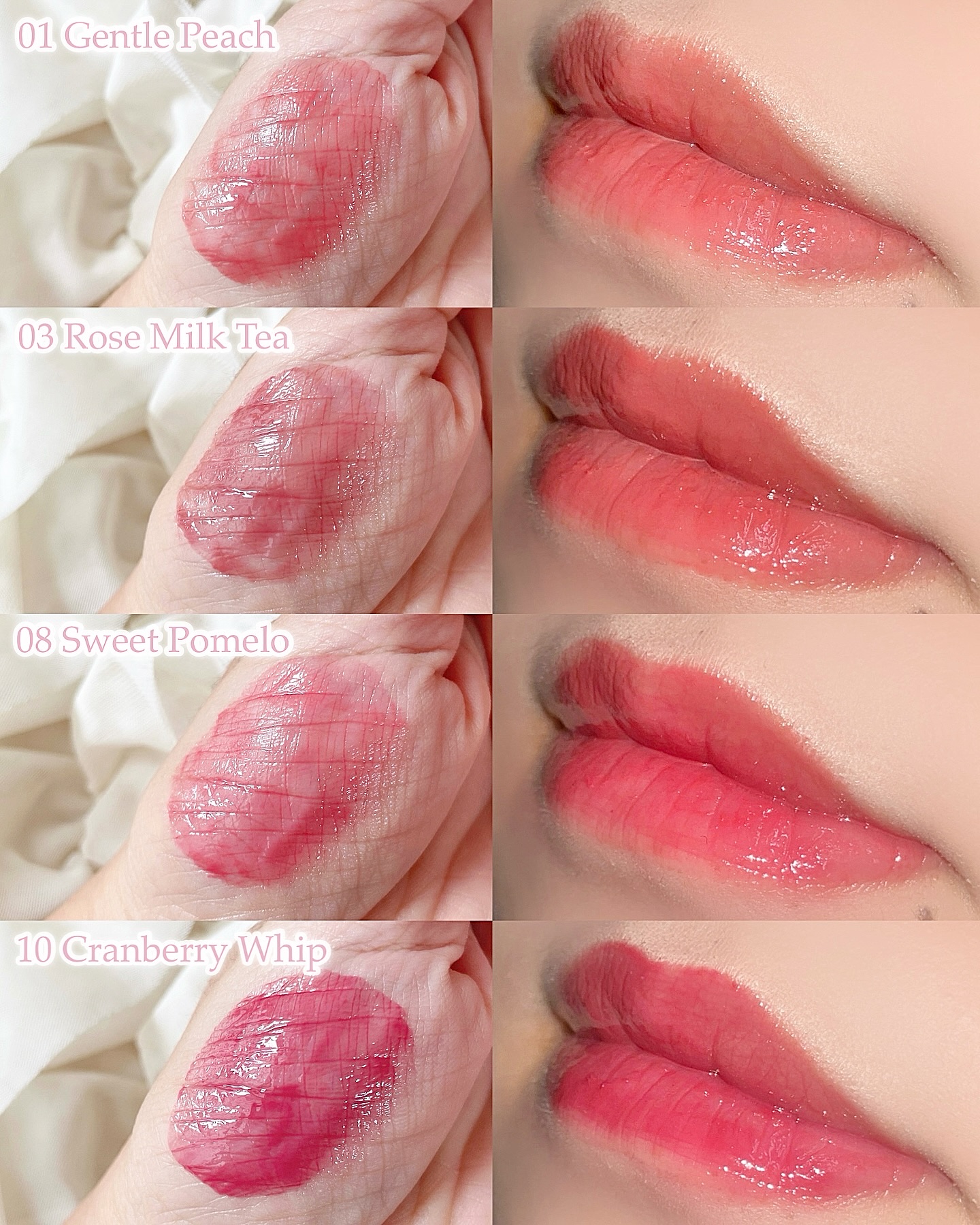 メルティングキャンディーバーム/dasique/口紅を使ったクチコミ（3枚目）