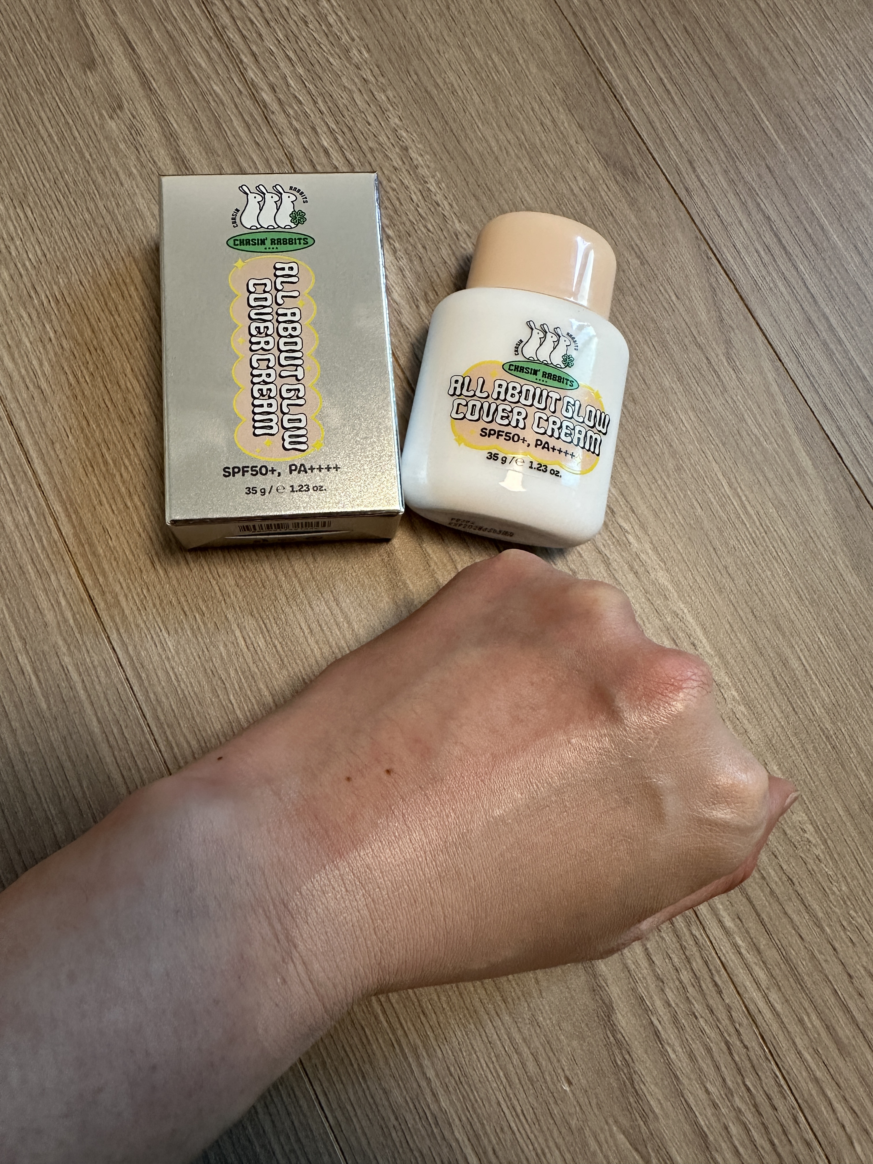 オールアバウトグロウカバークリーム/CHASIN'RABBITS/日焼け止めクリームを使ったクチコミ（2枚目）