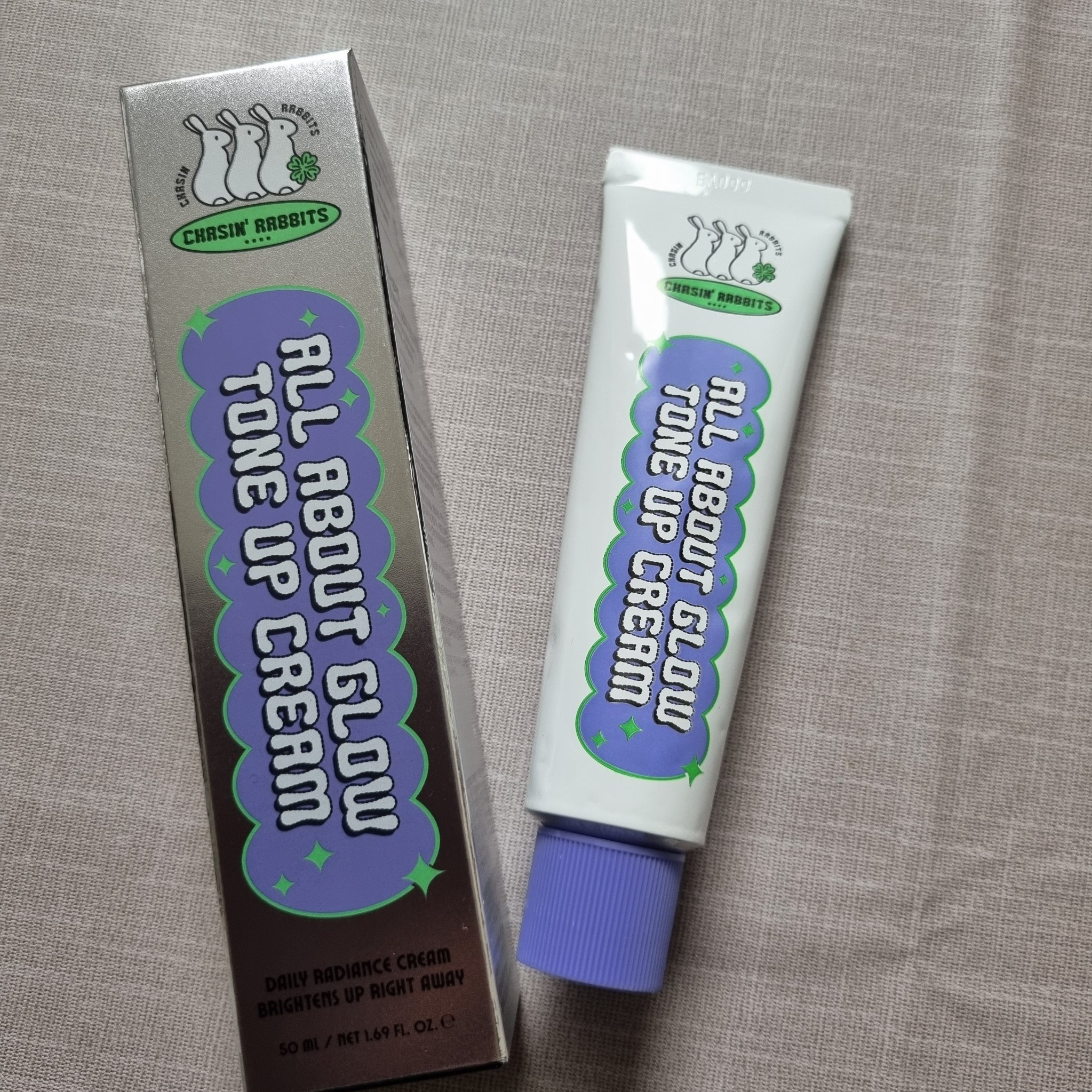 オールアバウトグロウトーンアップクリーム/CHASIN'RABBITS/化粧下地を使ったクチコミ（1枚目）