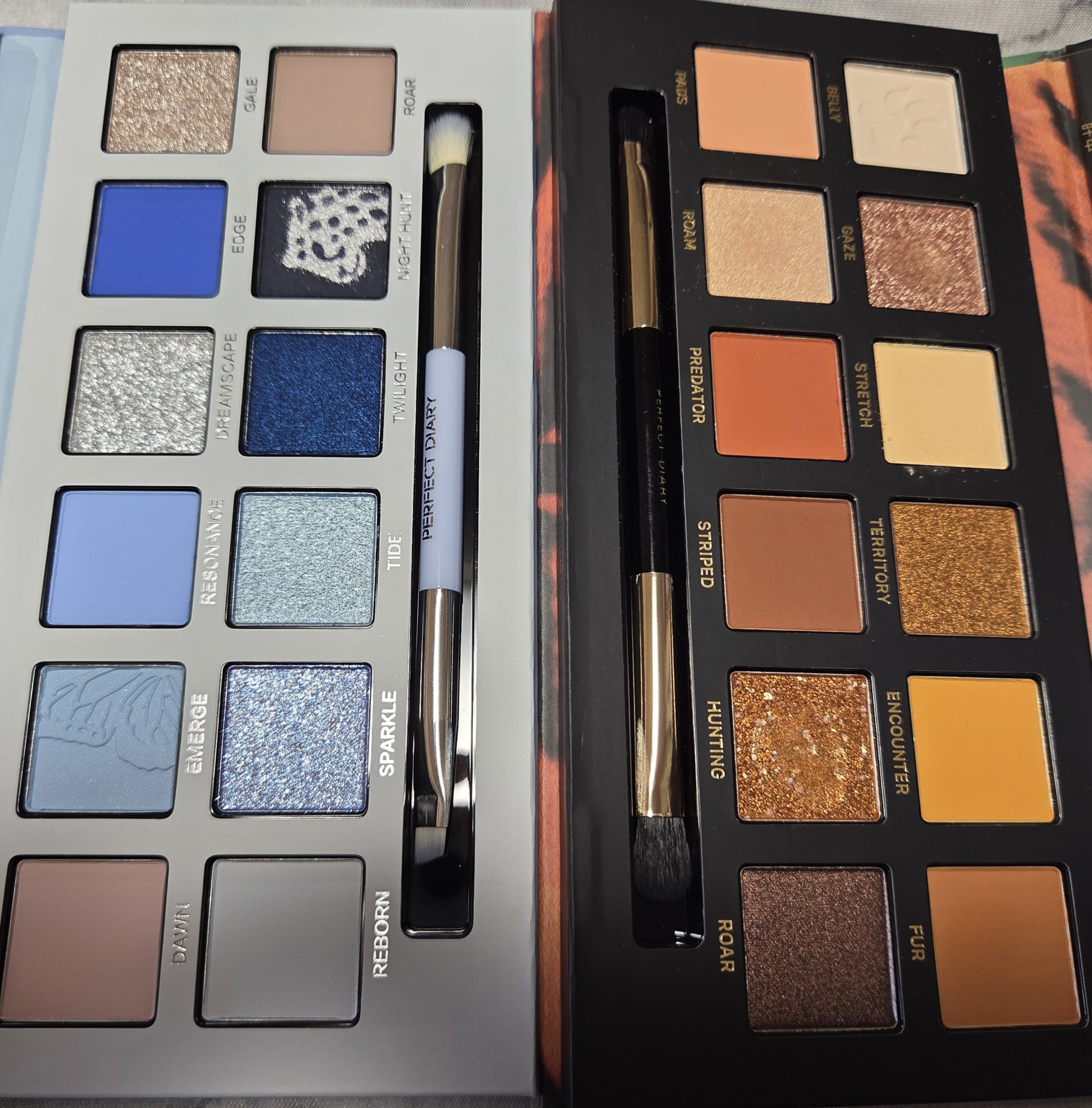 エクスプローラ12色 動物アイシャドウパレット/PERFECT DIARY/アイシャドウパレットを使ったクチコミ（2枚目）