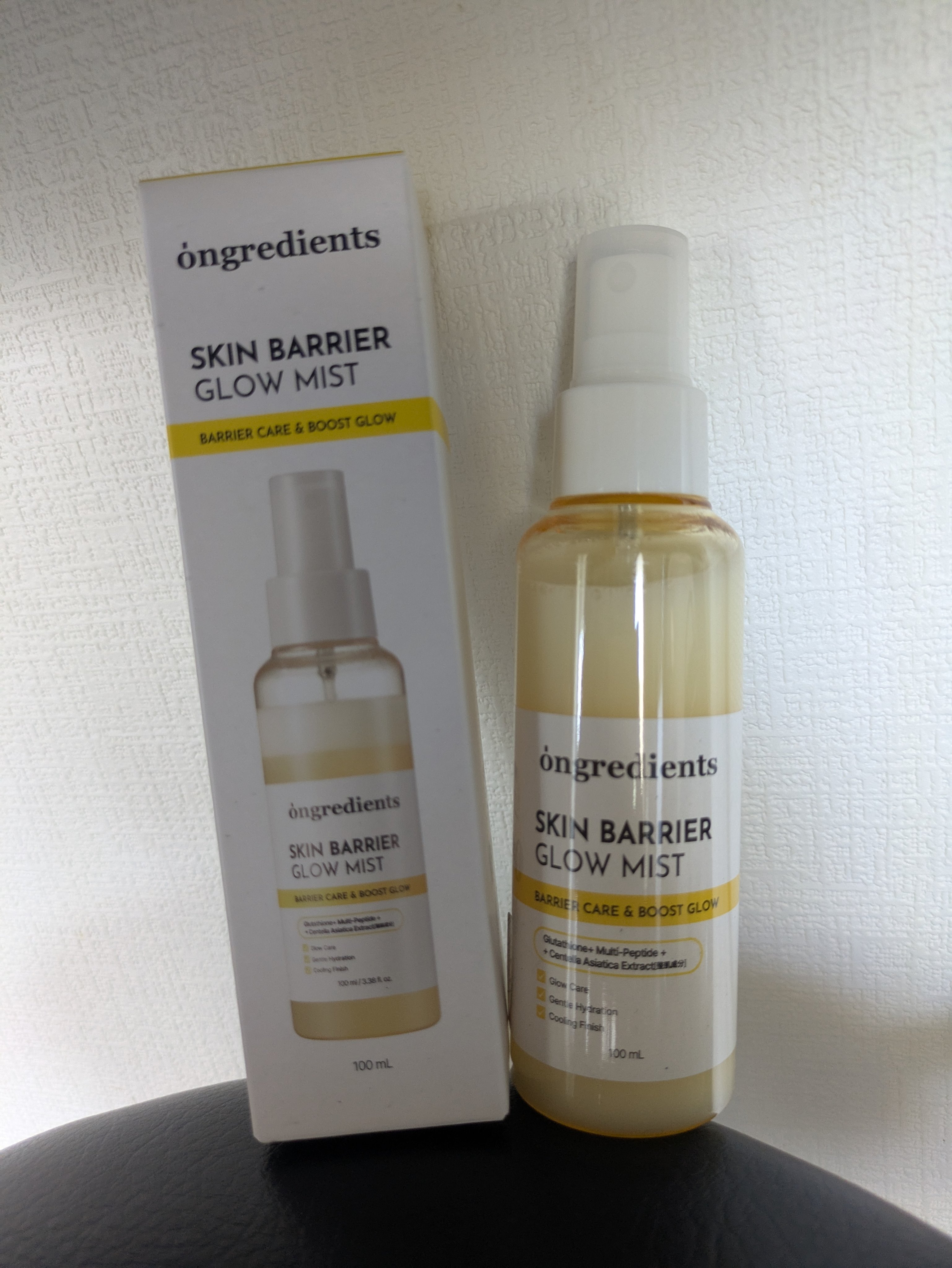 オングリディエンツ スキンバリアグローミスト/Ongredients/ミスト状化粧水を使ったクチコミ（2枚目）