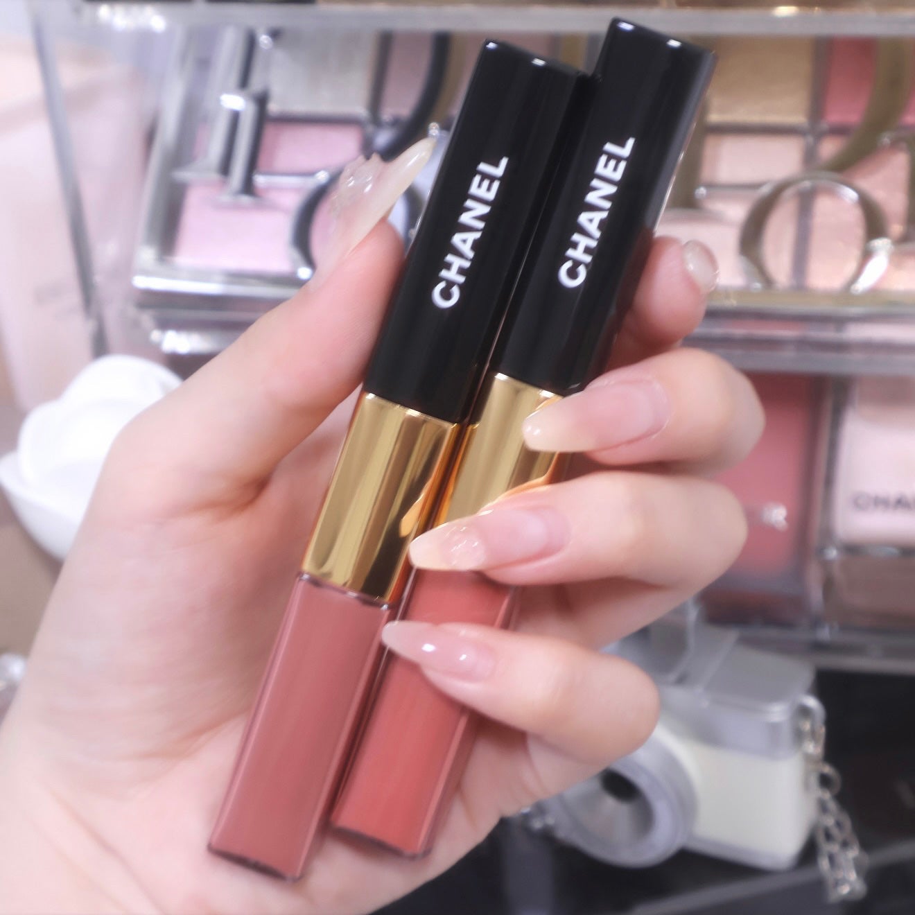 ル ルージュ デュオ ウルトラ トゥニュ/CHANEL/口紅を使ったクチコミ(1枚目)