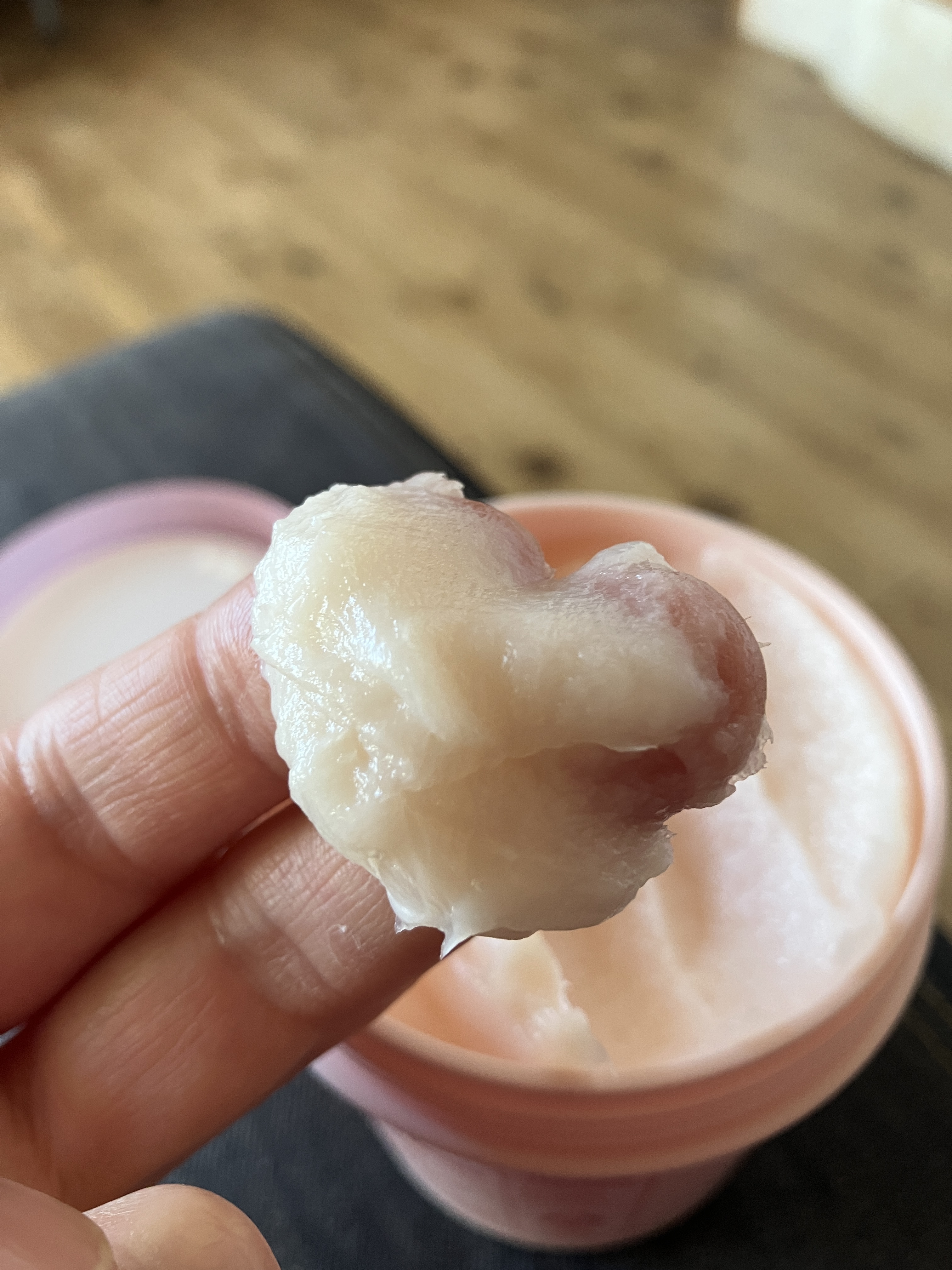 リペアターンジェラートヘアパック バウンシーベリー/リリーイブ/洗い流すヘアトリートメントを使ったクチコミ（2枚目）