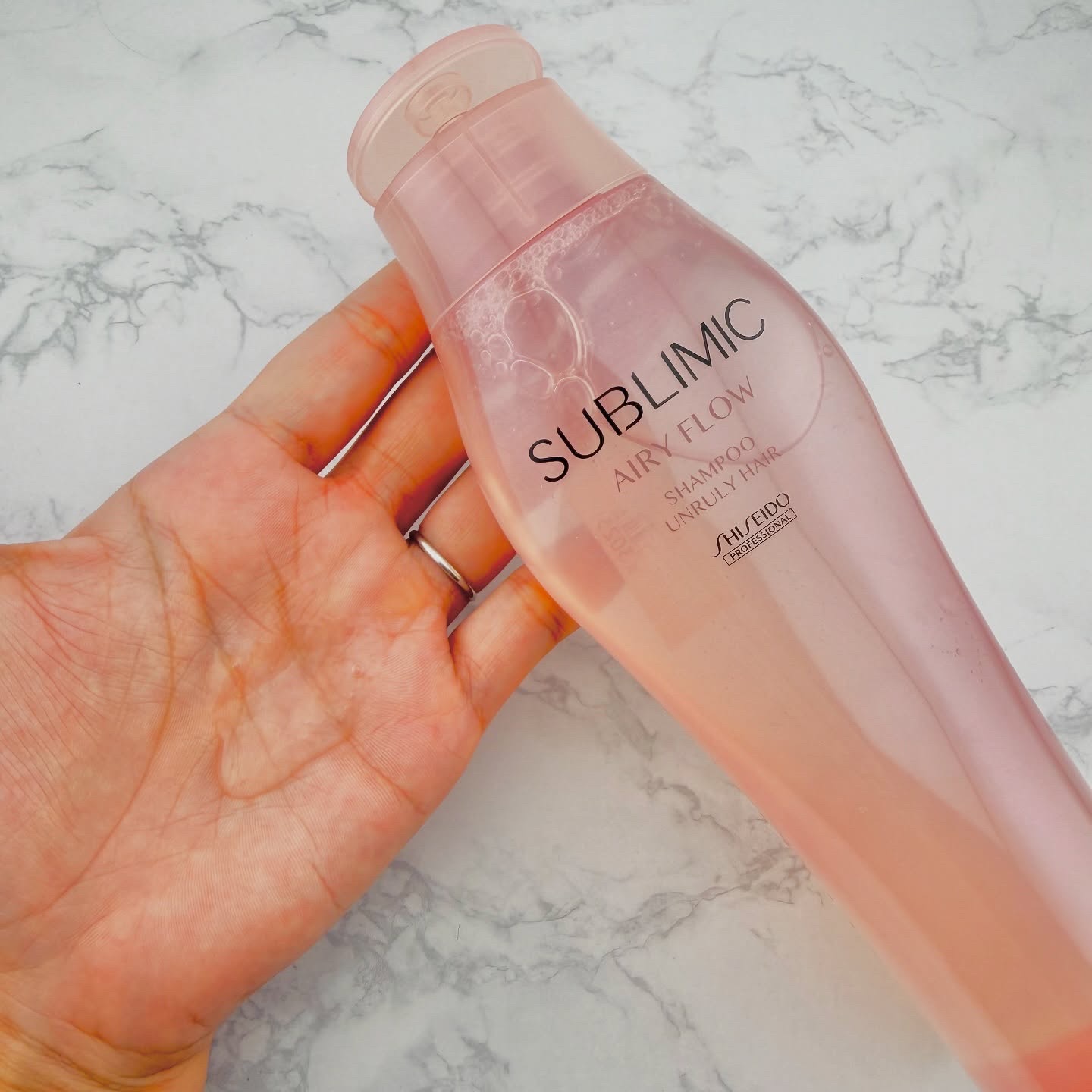 エアリーフロー シャンプー／トリートメント/サブリミック/サロンシャンプーを使ったクチコミ（2枚目）