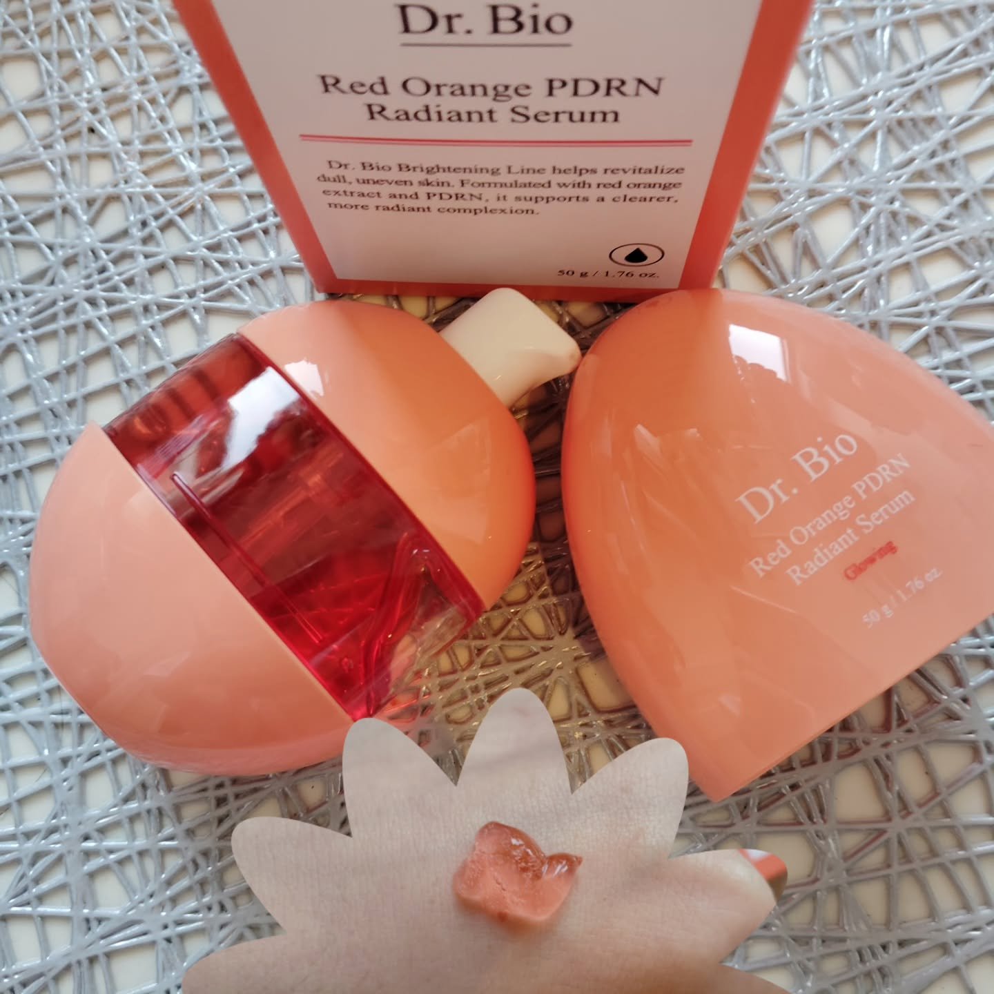 レッドオレンジPDRN トーンアップクリーム/Dr.Bio/フェイスクリームを使ったクチコミ（2枚目）