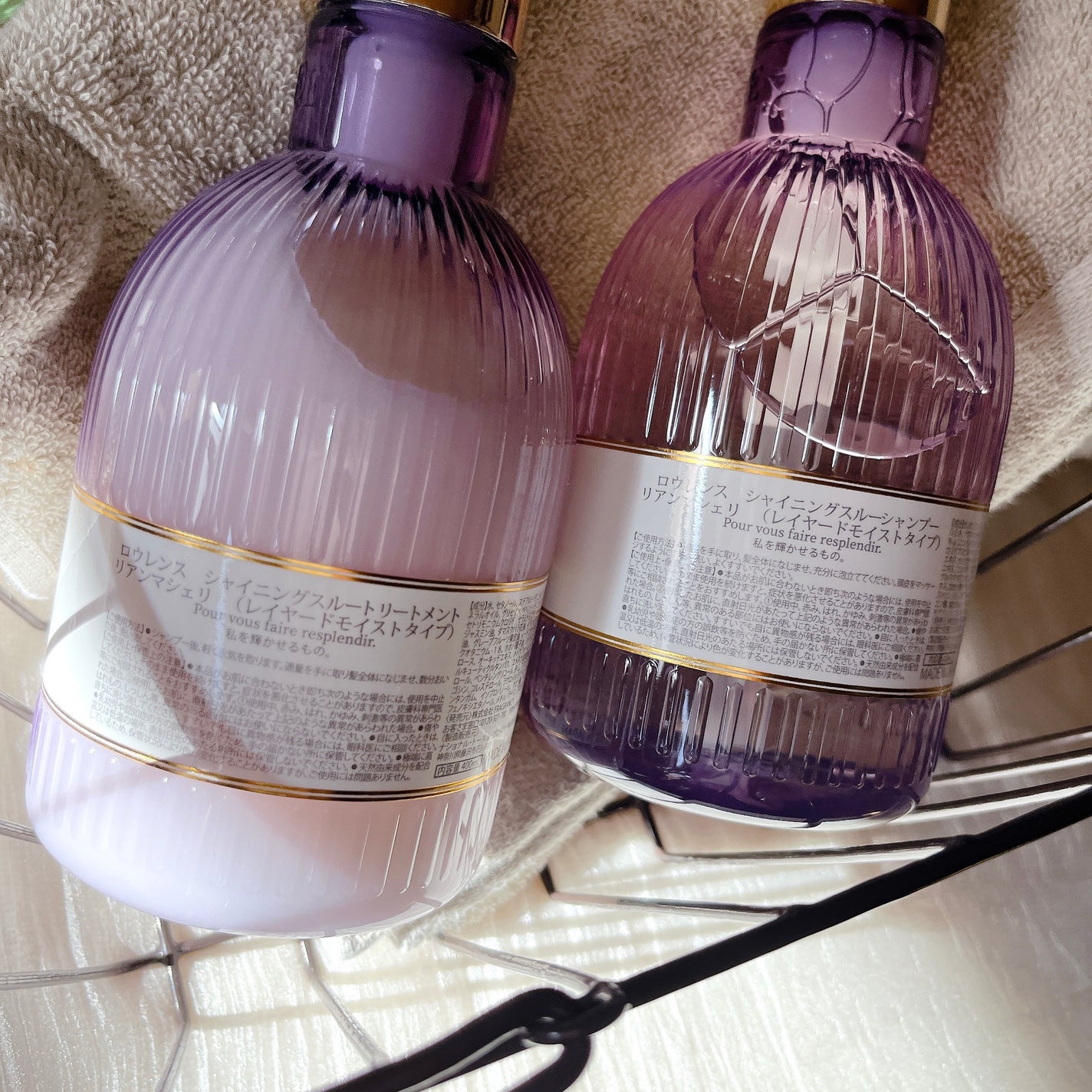 ロウレンス シャイニングスルーシャンプー/トリートメント リアンマシェリ(レイヤードモイストタイプ)/ロウレンス /市販シャンプーを使ったクチコミ(2枚目)