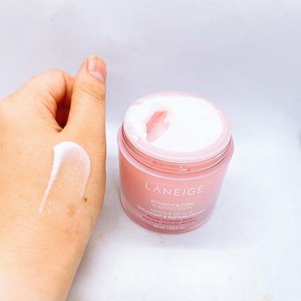 バウンシースリーピングマスク/LANEIGE/フェイスクリームを使ったクチコミ(4枚目)