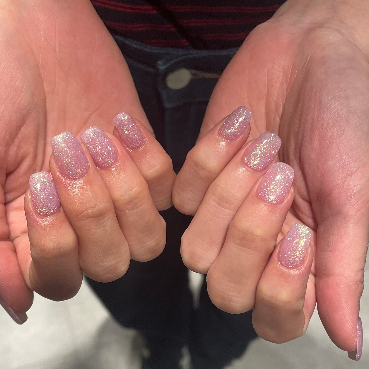 𐔌՞ . .՞ 𐦯 on LIPS 「💜いいね、保存嬉しいです🎶#ネイル#ジェルネイル#垢抜け#ネイ..」(1枚目)