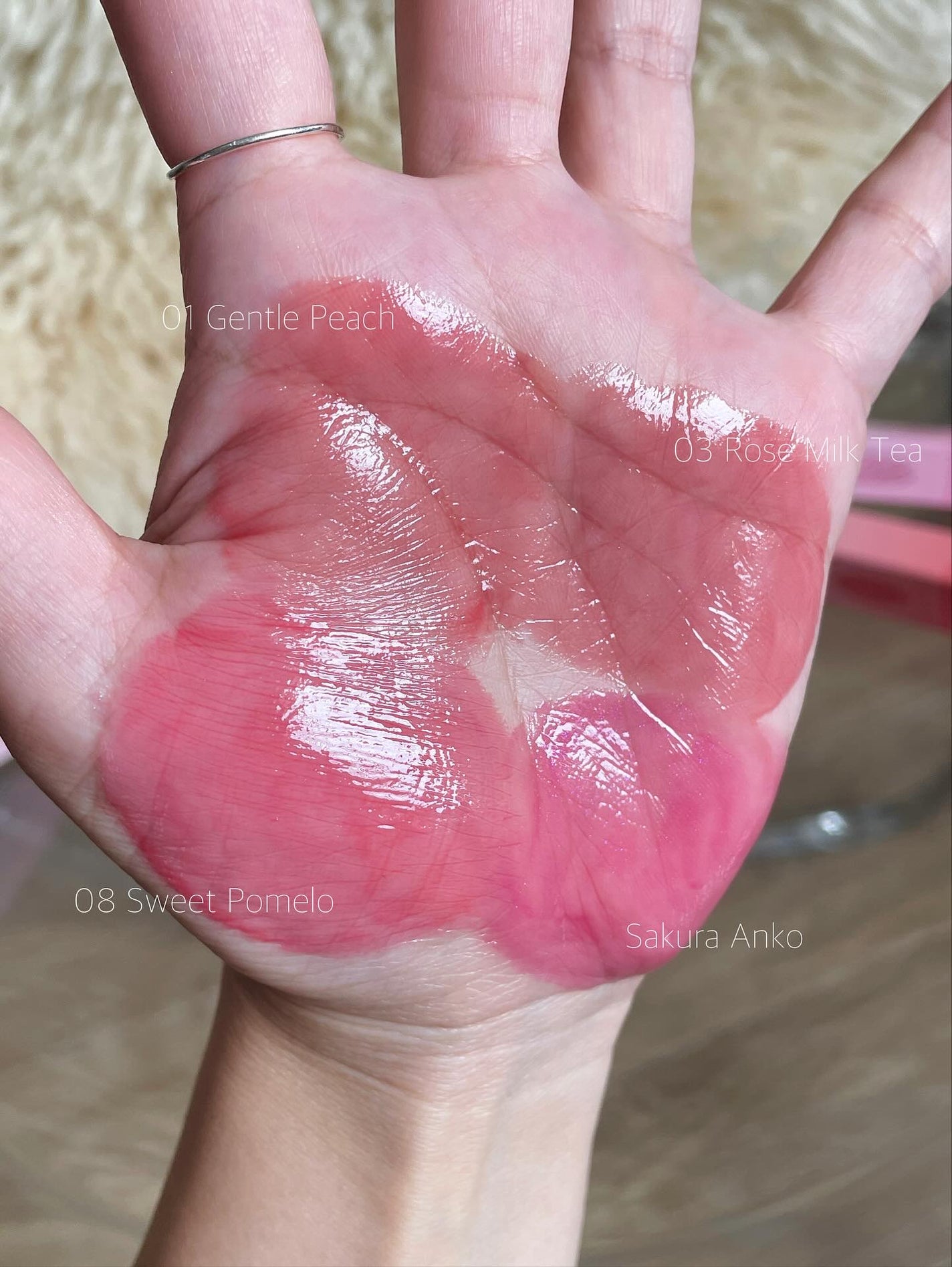 メルティングキャンディーバーム/dasique/口紅を使ったクチコミ(4枚目)