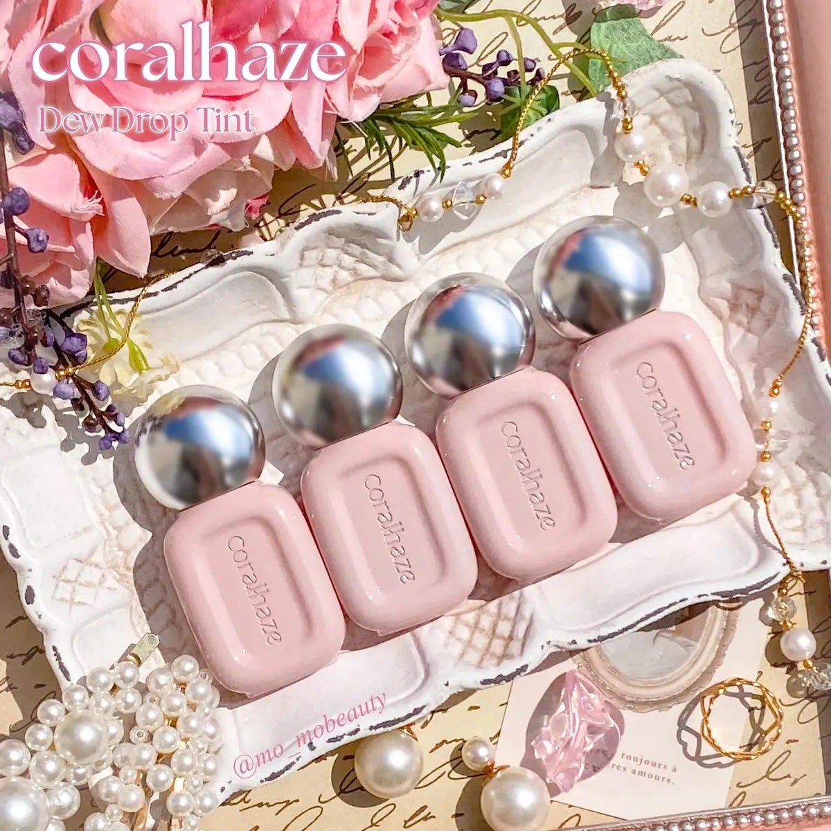 デュー ドロップ ティント/Coralhaze/リップティントを使ったクチコミ(1枚目)