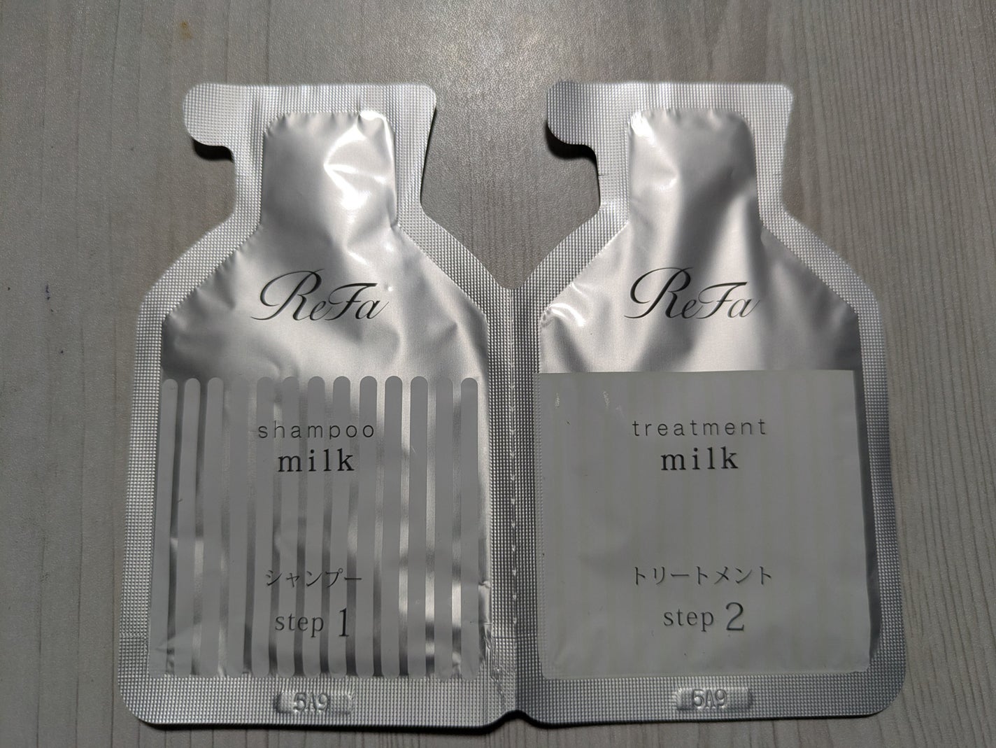 リファミルクプロテインシャンプー/トリートメント/ReFa/シャンプー・コンディショナーを使ったクチコミ(1枚目)