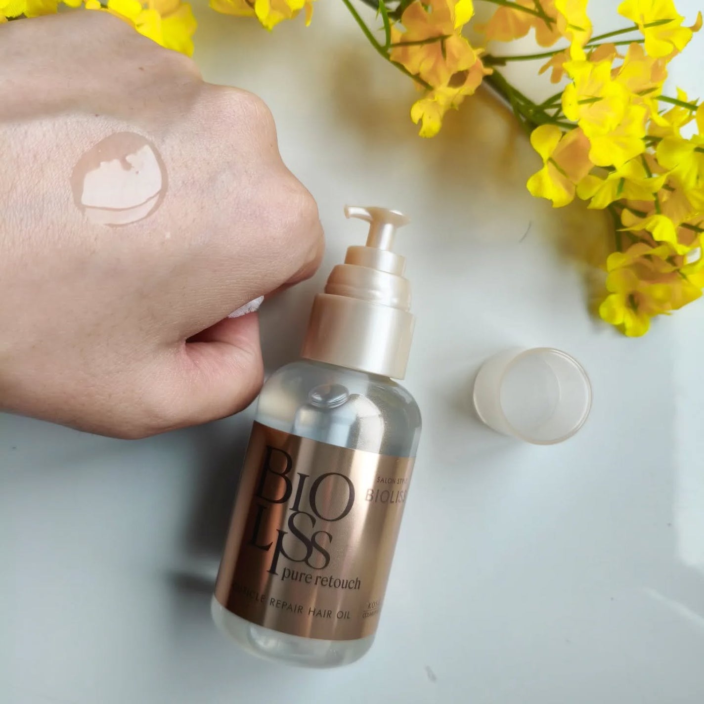 SS ビオリス ピュアレタッチ キューティクルリペア ヘアオイル/SSビオリス/ヘアオイルを使ったクチコミ(2枚目)