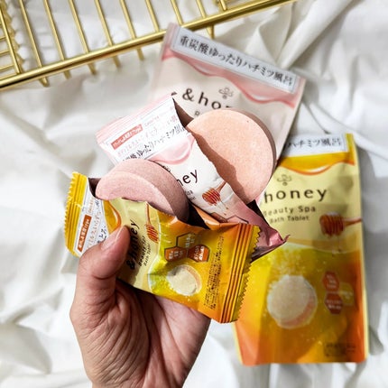 ビューティー スパ バスタブレット/&honey/入浴剤を使ったクチコミ(4枚目)