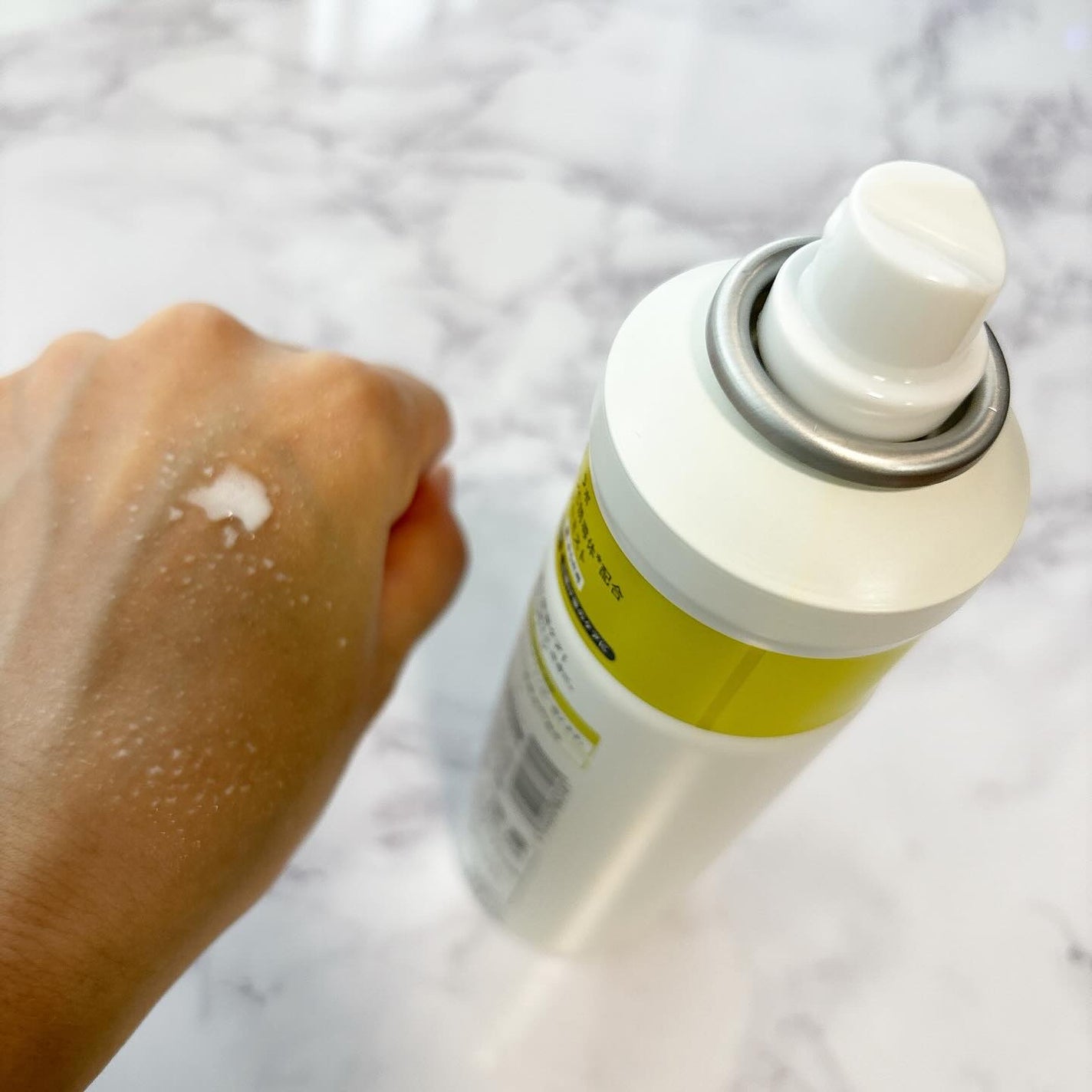 アンレーベル V ディープモイスチャーミスト/unlabel/ミスト状化粧水を使ったクチコミ(2枚目)