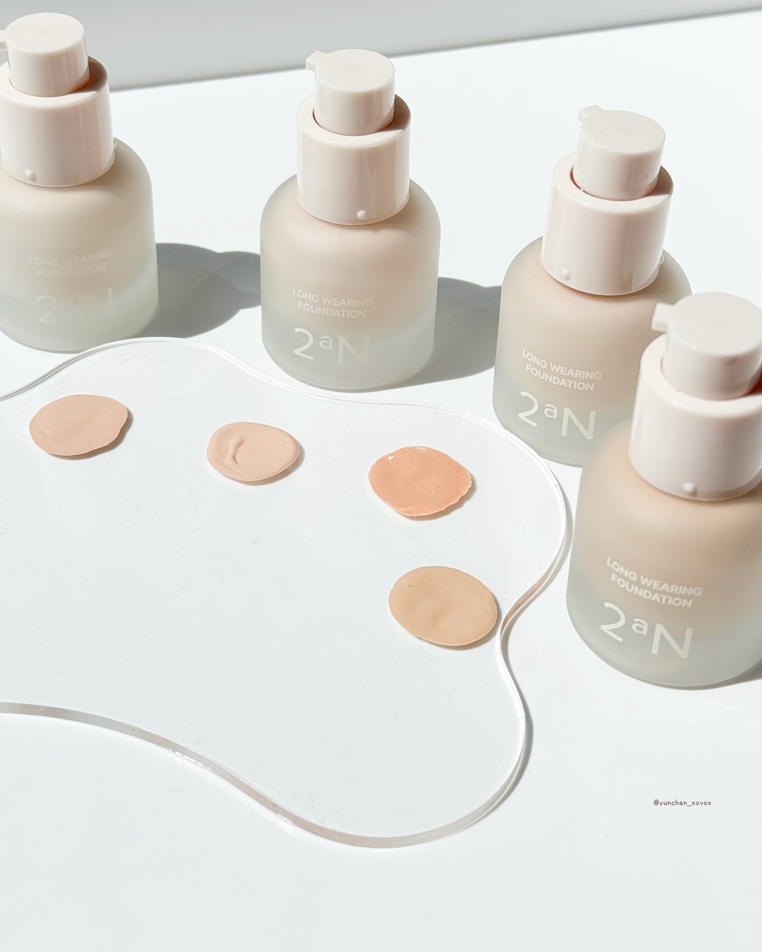 ロングウェアリング ファンデーション ミニ/2aN/リキッドファンデーションを使ったクチコミ（3枚目）