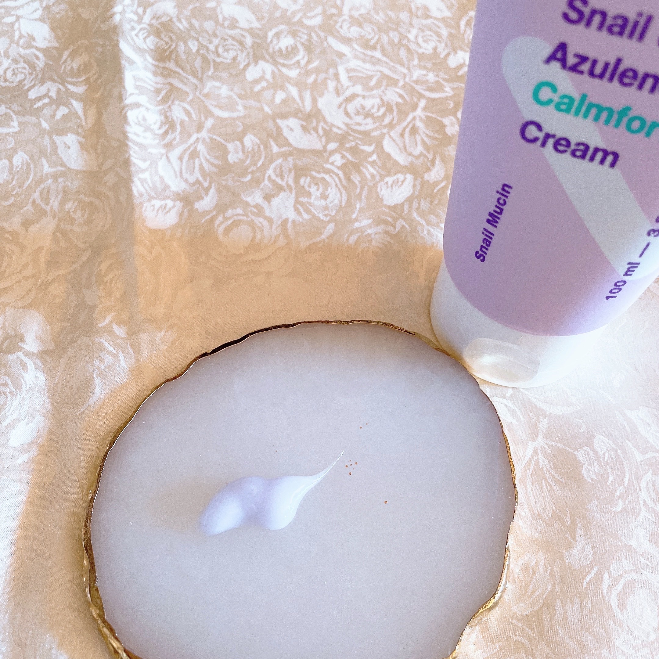 Snail&Azlene カームフォートクリーム/TIAM/フェイスクリームを使ったクチコミ（3枚目）