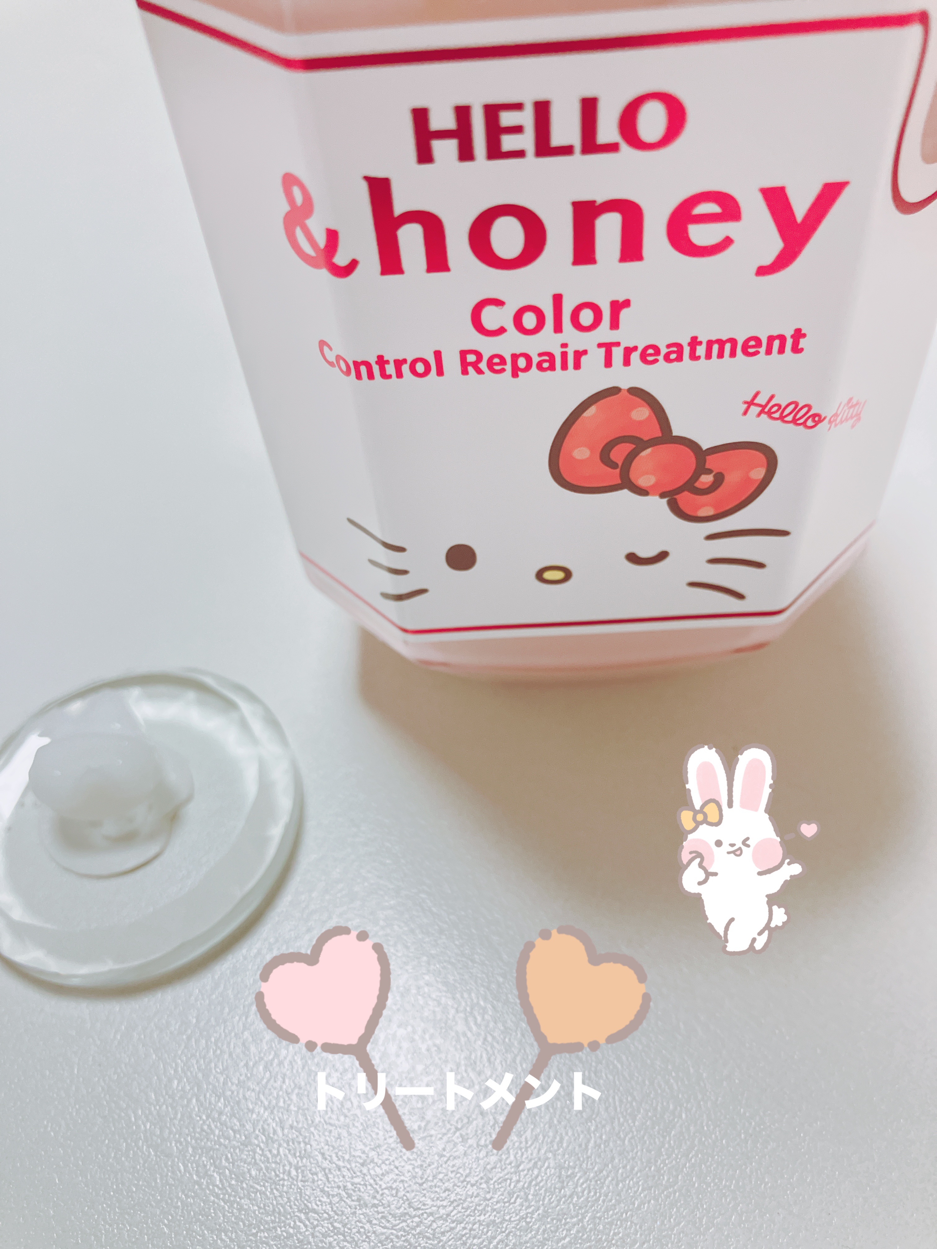 &honey アンドハニー カラー コントロールリペア  シャンプー＆ヘアトリートメント ペアセット  /ハローキティのクチコミ「&honey
アンドハニー カラー 
コントロールリペア  
シャンプー＆ヘアトリートメント .....」（3枚目）