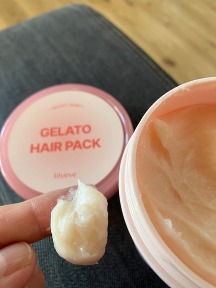 リペアターンジェラートヘアパック バウンシーベリー/リリーイブ/洗い流すヘアトリートメントを使ったクチコミ(4枚目)