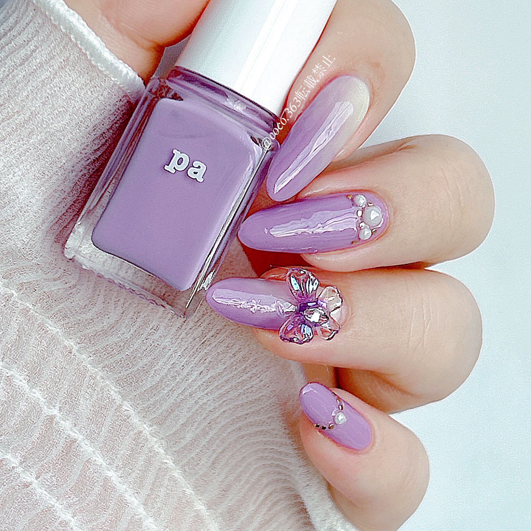 ネイルシール/セリア/ネイルシールを使ったクチコミ（3枚目）