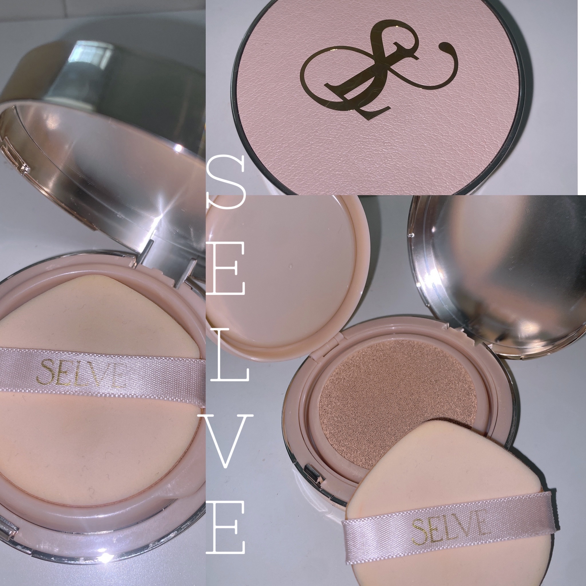 ピュアポリッシュクッションファンデーション/SELVE/クッションファンデーションを使ったクチコミ（1枚目）