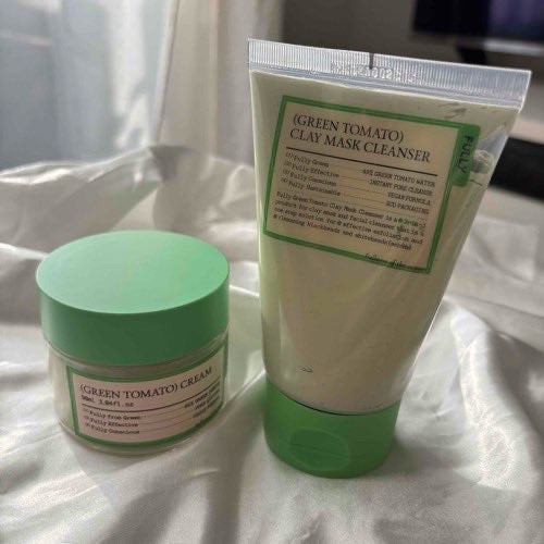 グリーントマトクレイマスククレンザー/FULLY/洗い流すパック・マスクを使ったクチコミ（1枚目）
