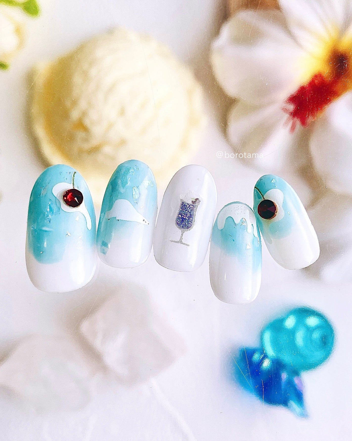 カラフルネイルズ/キャンメイク/マニキュアを使ったクチコミ(5枚目)