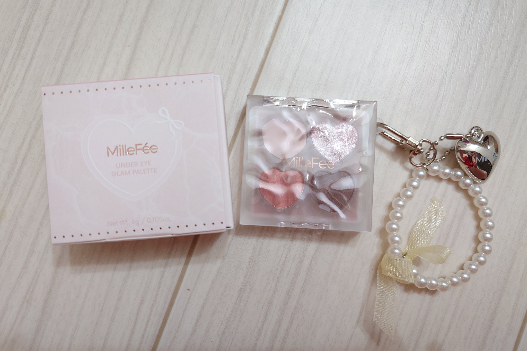 ぷくぷく涙袋パレット/MilleFée/アイシャドウパレットを使ったクチコミ（1枚目）