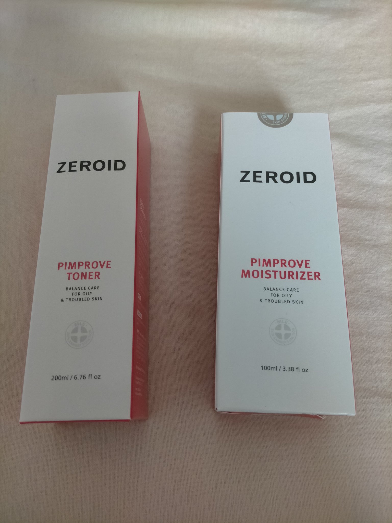 ピンプローブモイスチャーライザー/ZEROID/フェイスクリームを使ったクチコミ（1枚目）